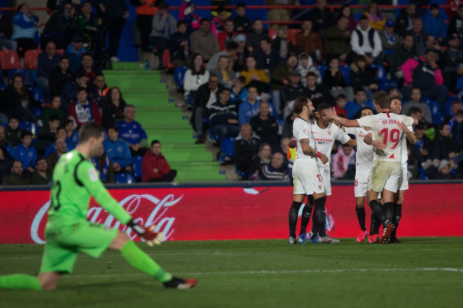 Las imágenes del Getafe-Sevilla FC