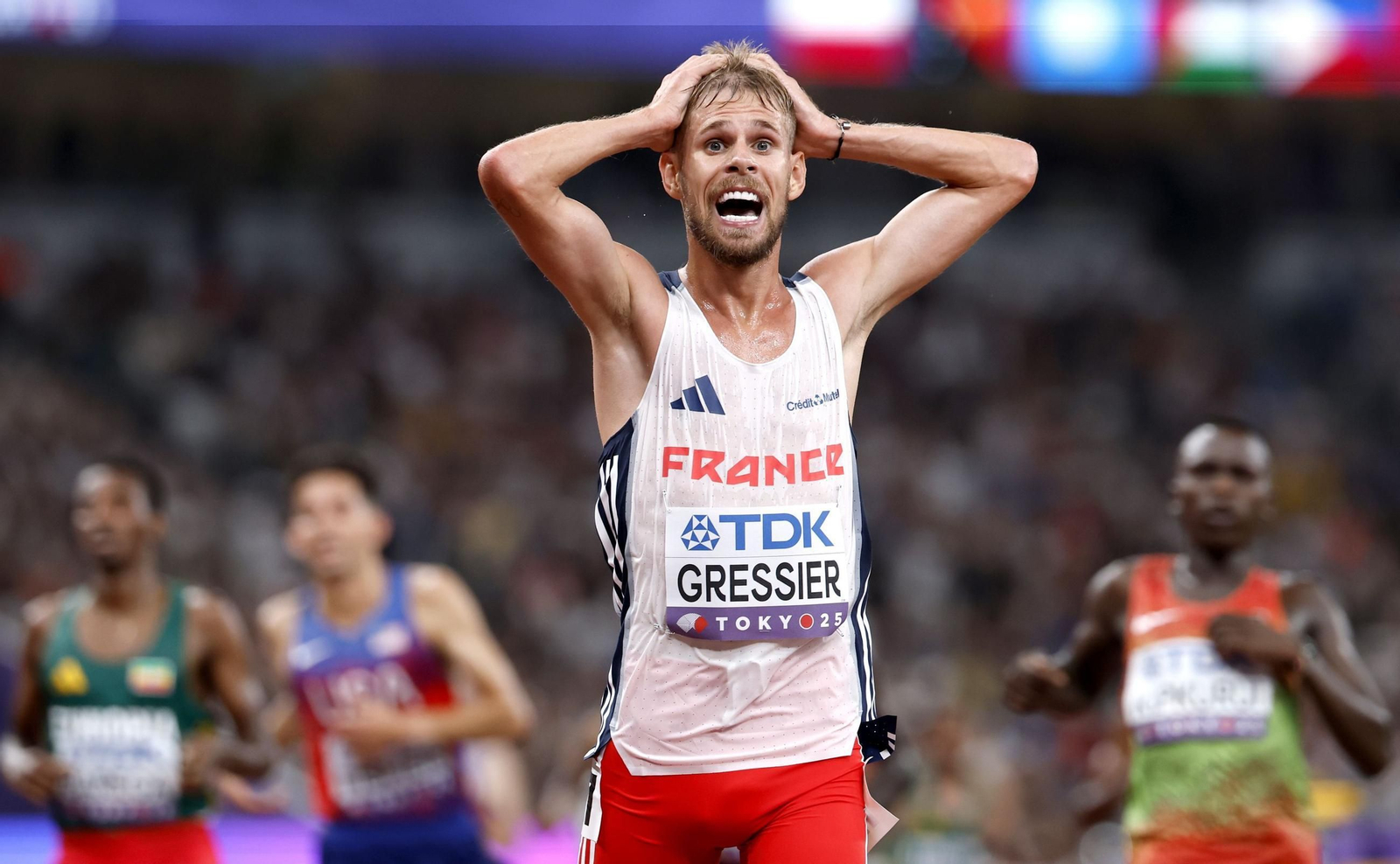 Las mejores imágenes del triunfo de Seville en 100 metros y del resto del Mundial de atletismo