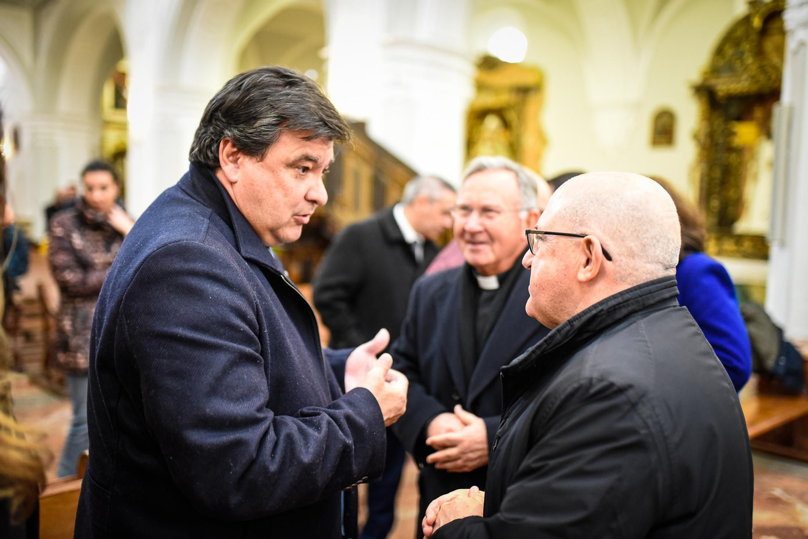 Imágenes de la presentación de la IX Jornada de Puertas Abiertas del Patrimonio Religioso Onubense