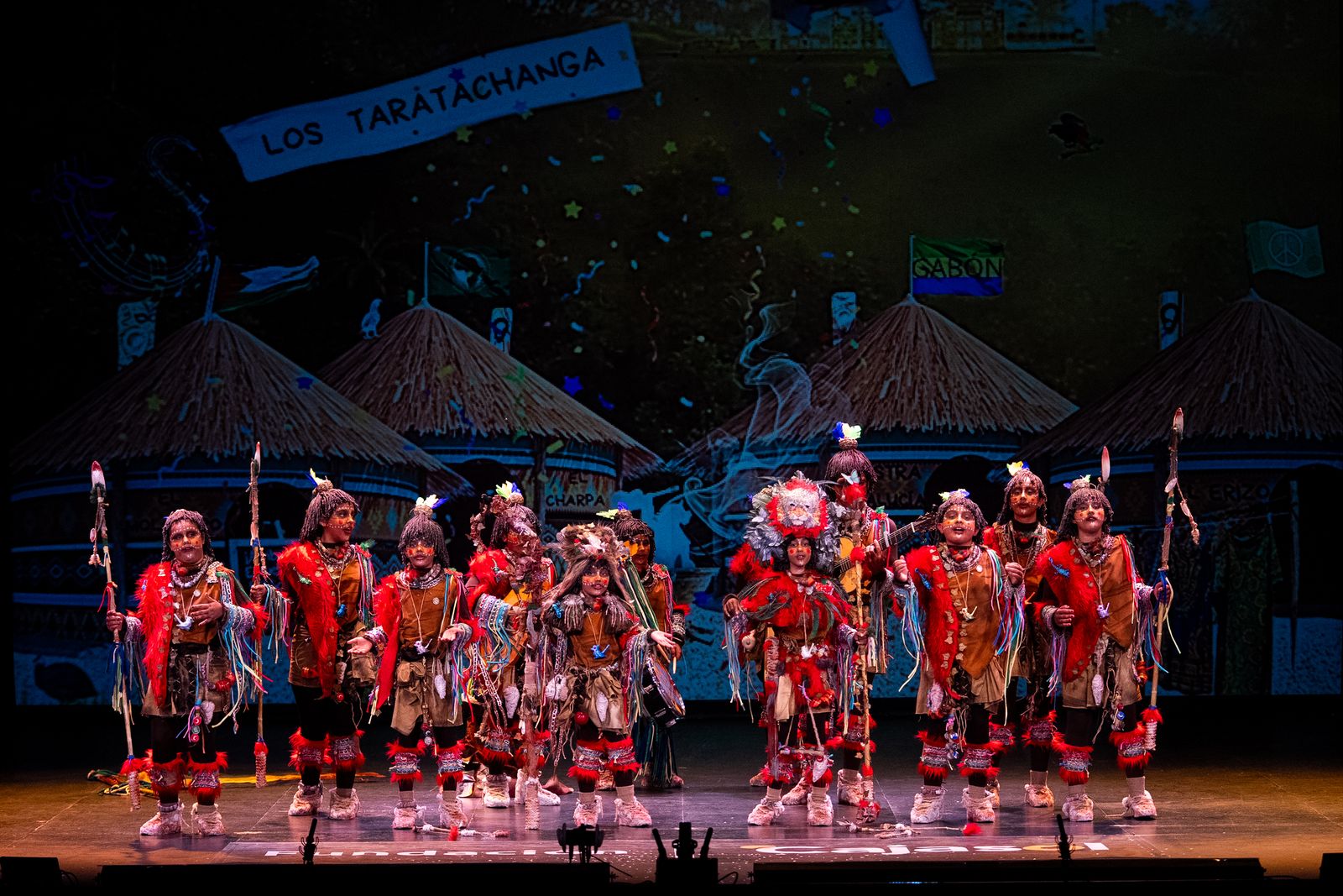 La chirigota infantil 'Los taratachanga' cerró la sesión del sábado