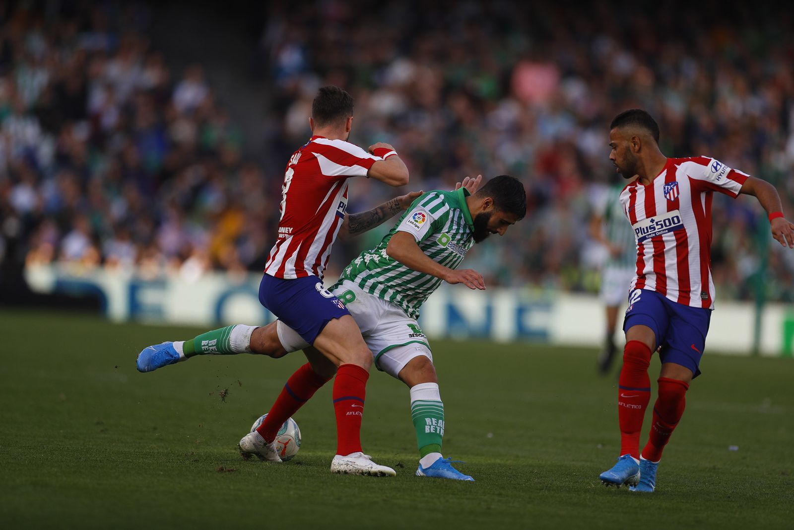 Las imágenes del Betis-atlético de Madrid