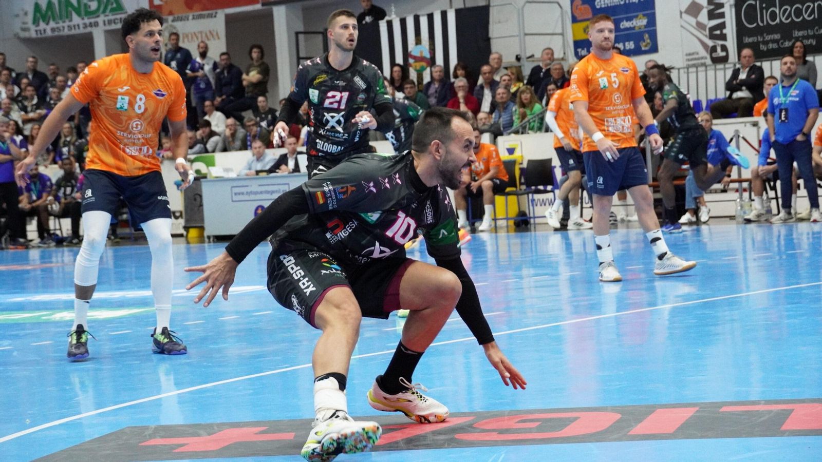 José Cuenca, en un partido del Ángel Ximénez. José Cuenca, en un partido del Ángel Ximénez.