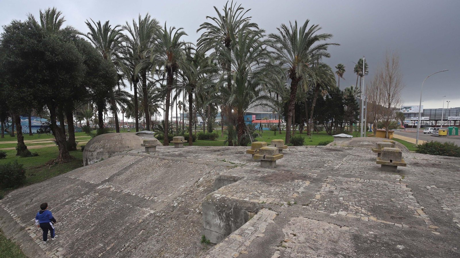 Búnkeres del parque Princesa Sofía de La Línea