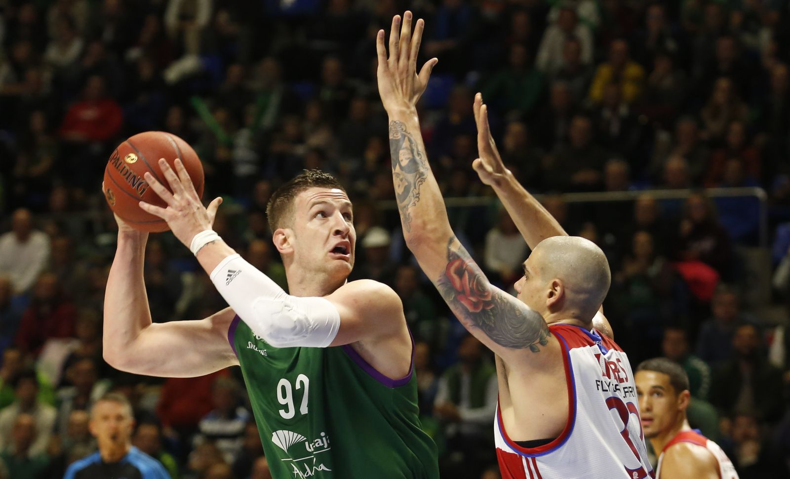 Imágenes del Unicaja-Bayern de Múnich