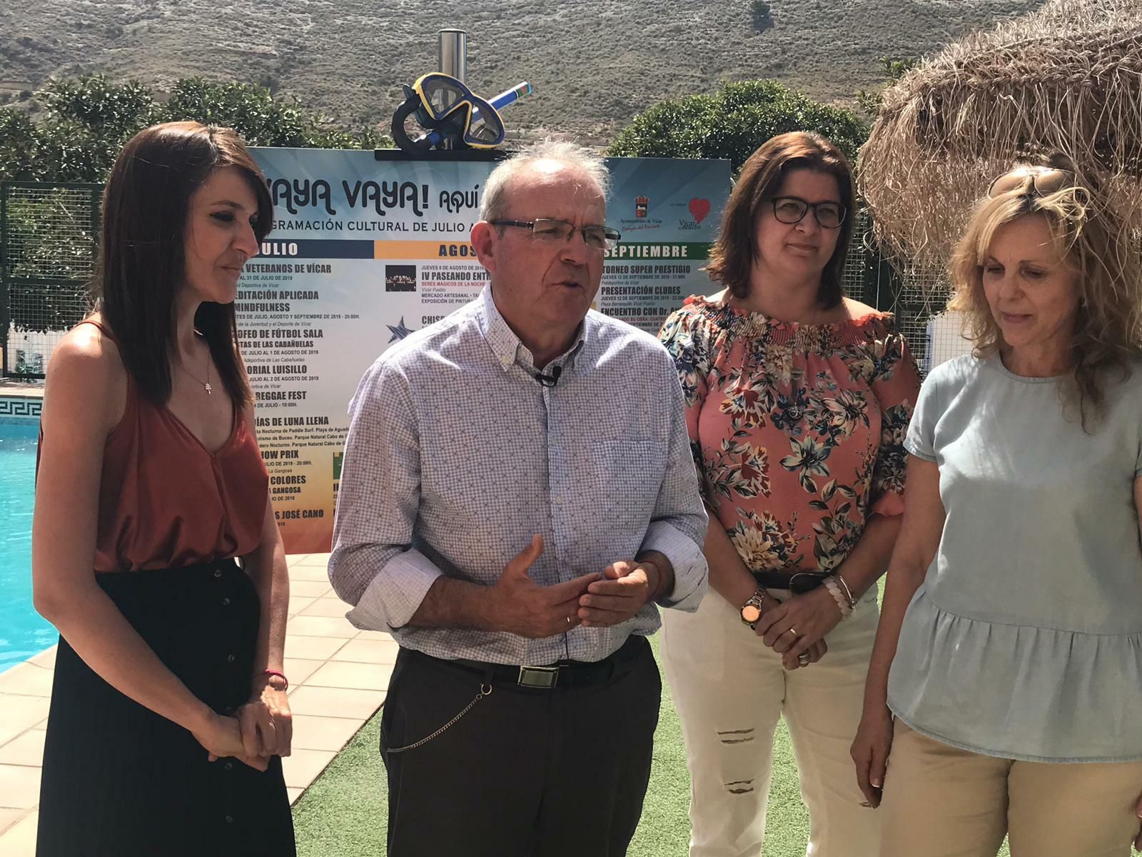 Un verano cargado de actividades culturales y de ocio para no aburrirse en Vícar