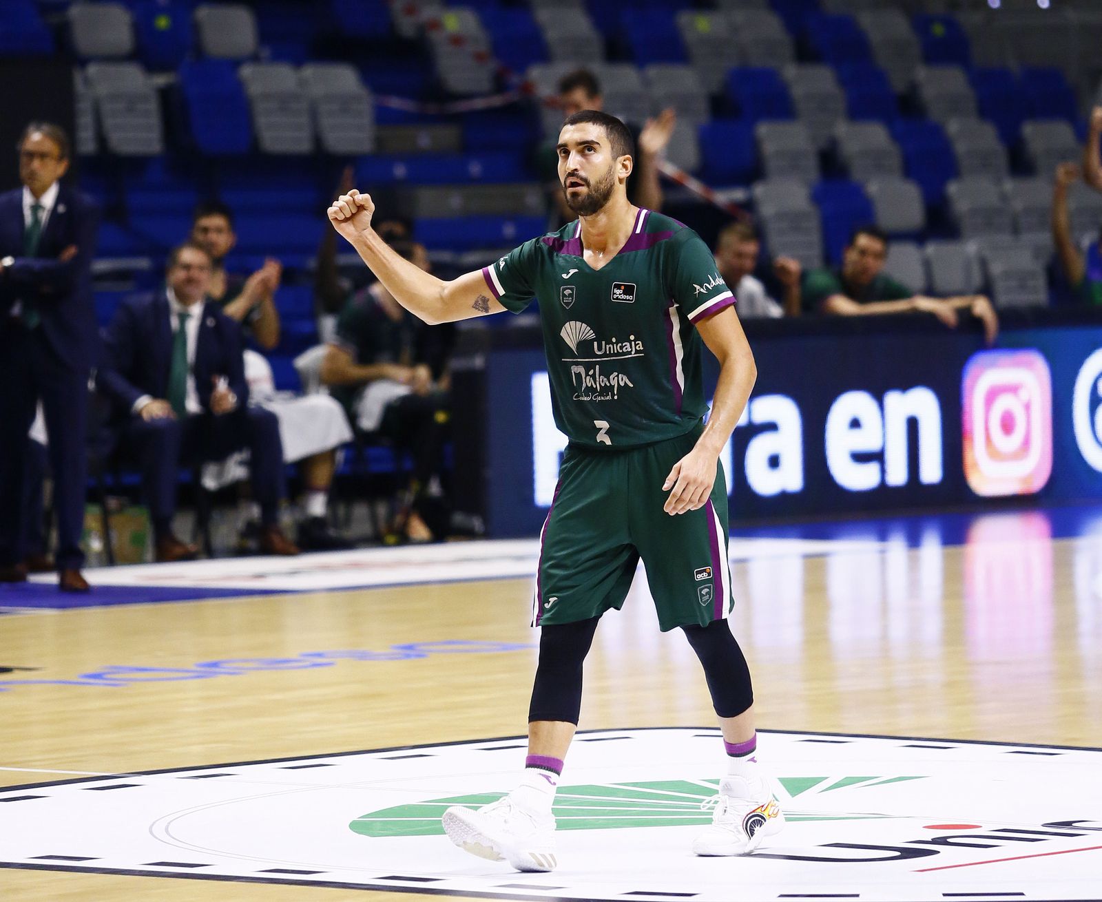 El Unicaja-Obradoiro, en fotos