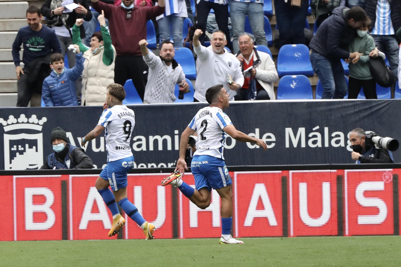 Las fotos del Málaga CF-Eibar