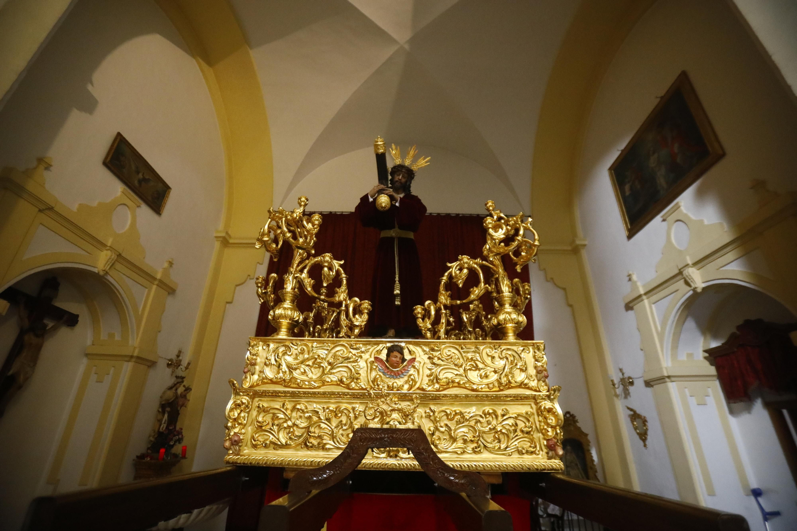 El Señor del Buen Suceso, en la iglesia de San Andrés.
