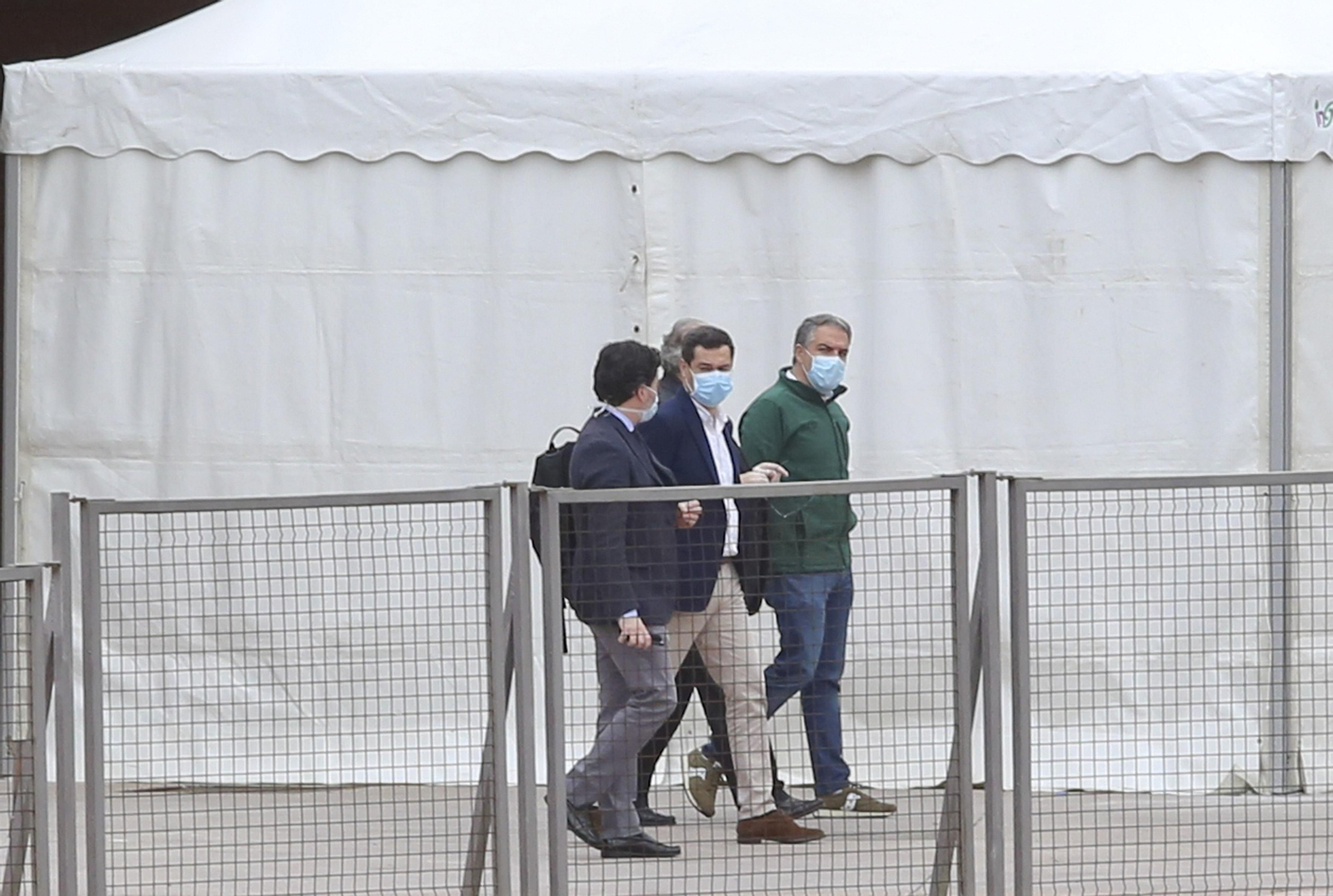 Así es el hospital de campaña instalado en Carranque, en fotos