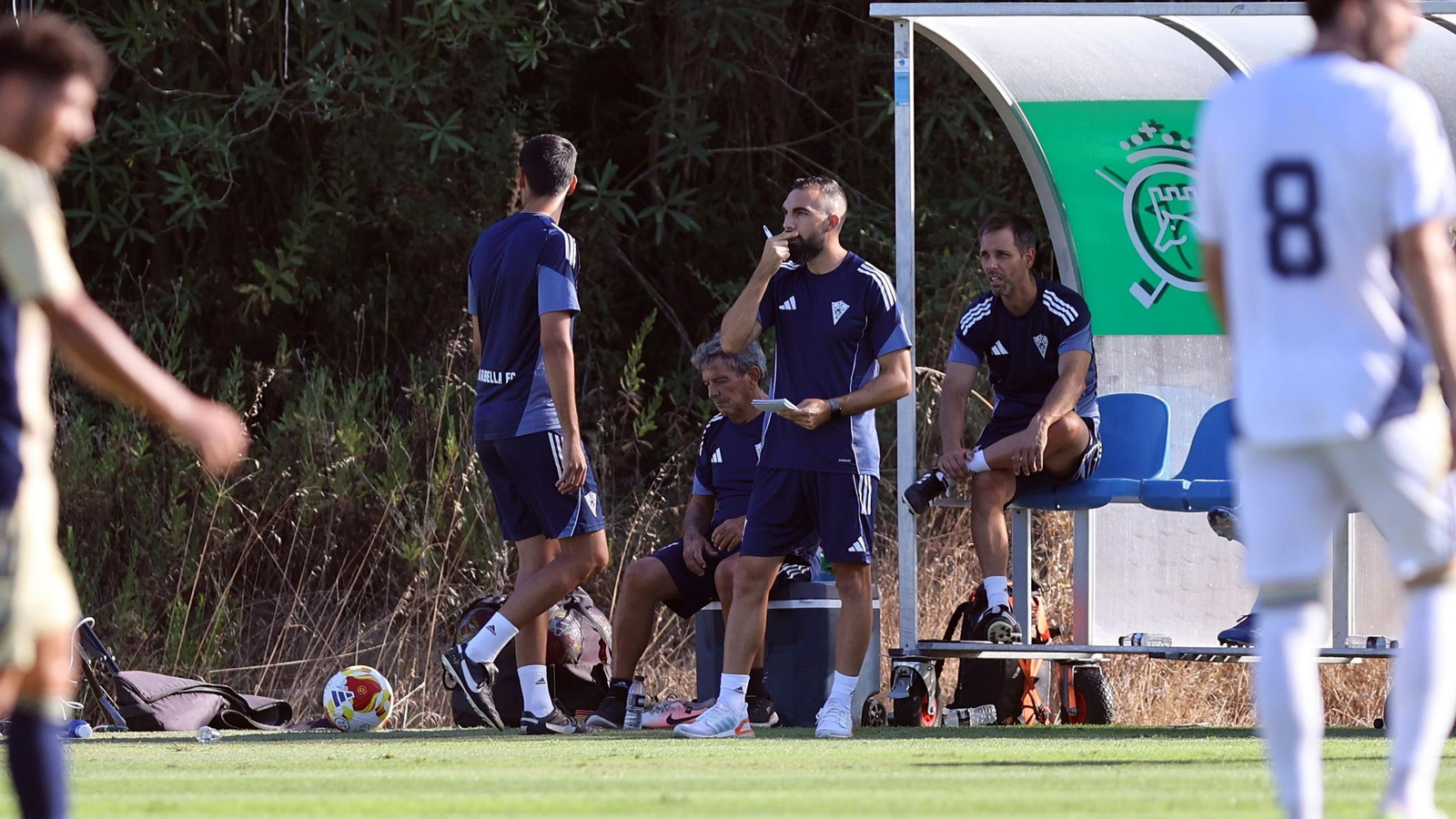 Las imágenes del Recre-Marbella en Montecastillo