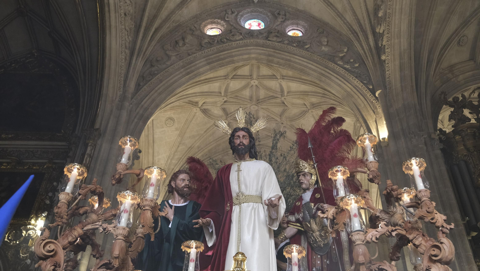 La procesión de Prendimiento en Almería, en imágenes