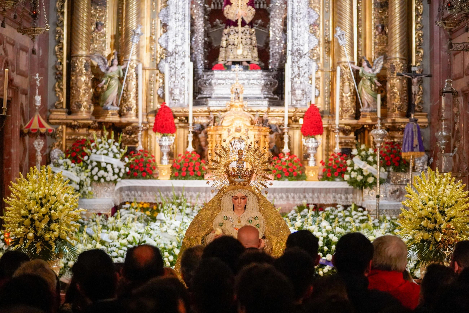 El reencuentro con la Macarena durante la tarde del 8 de diciembre