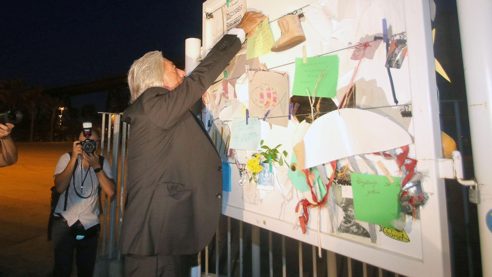 El abogado Francisco Torres, acusación particular, en la Ballena de Gabriel.