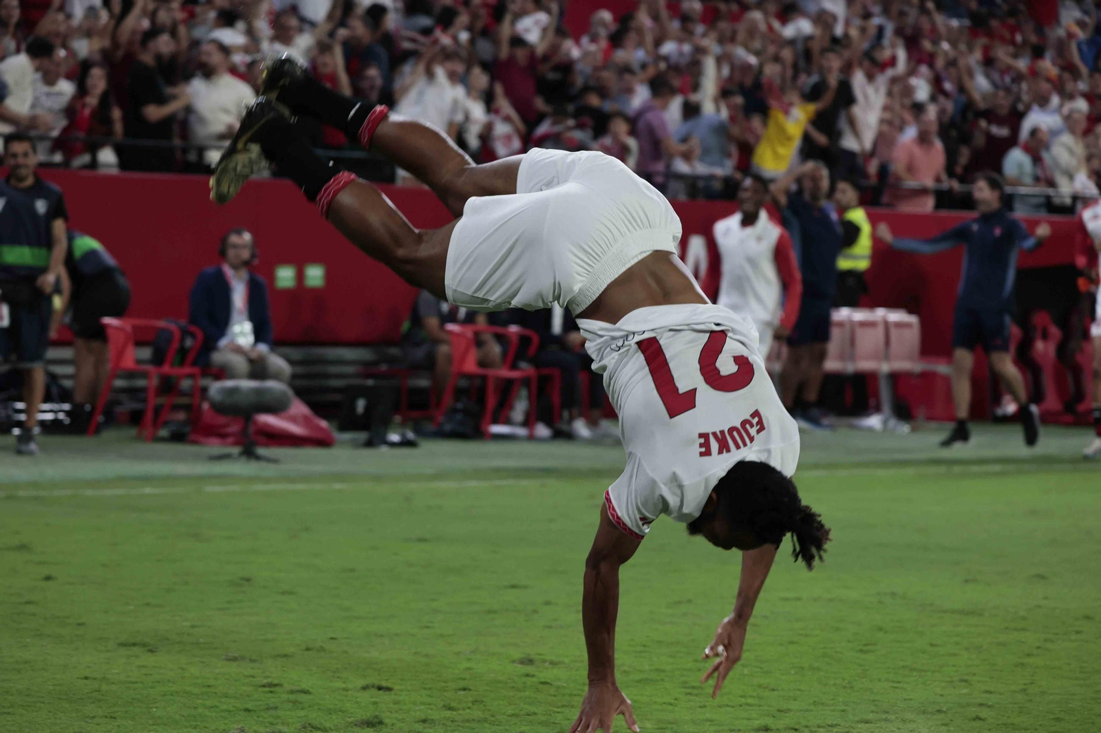 Las imágenes del Sevilla - Valladolid