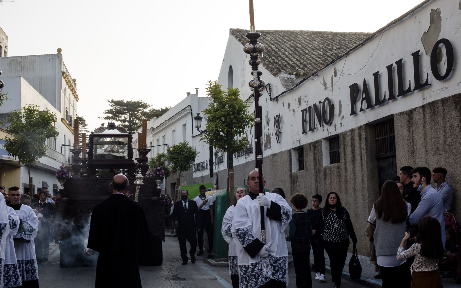 Las imágenes de la cofradía de la soledad en la Semana Santa de Chiclana 2022