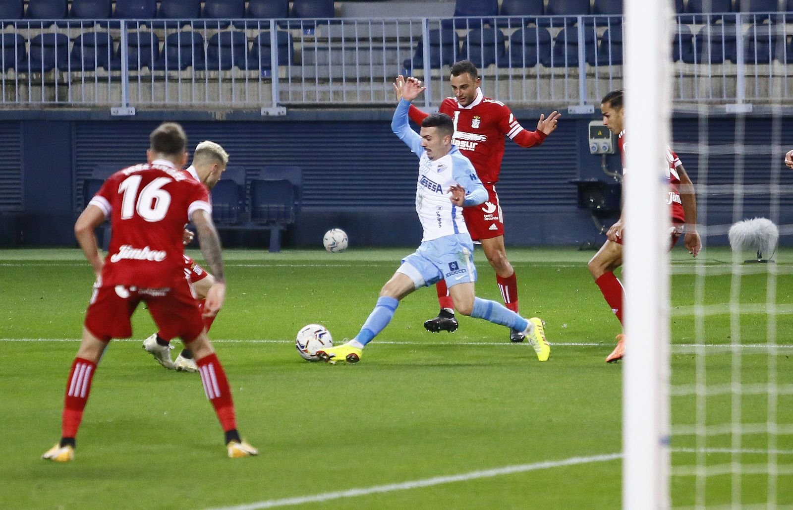 Las fotos del Málaga - Cartagena