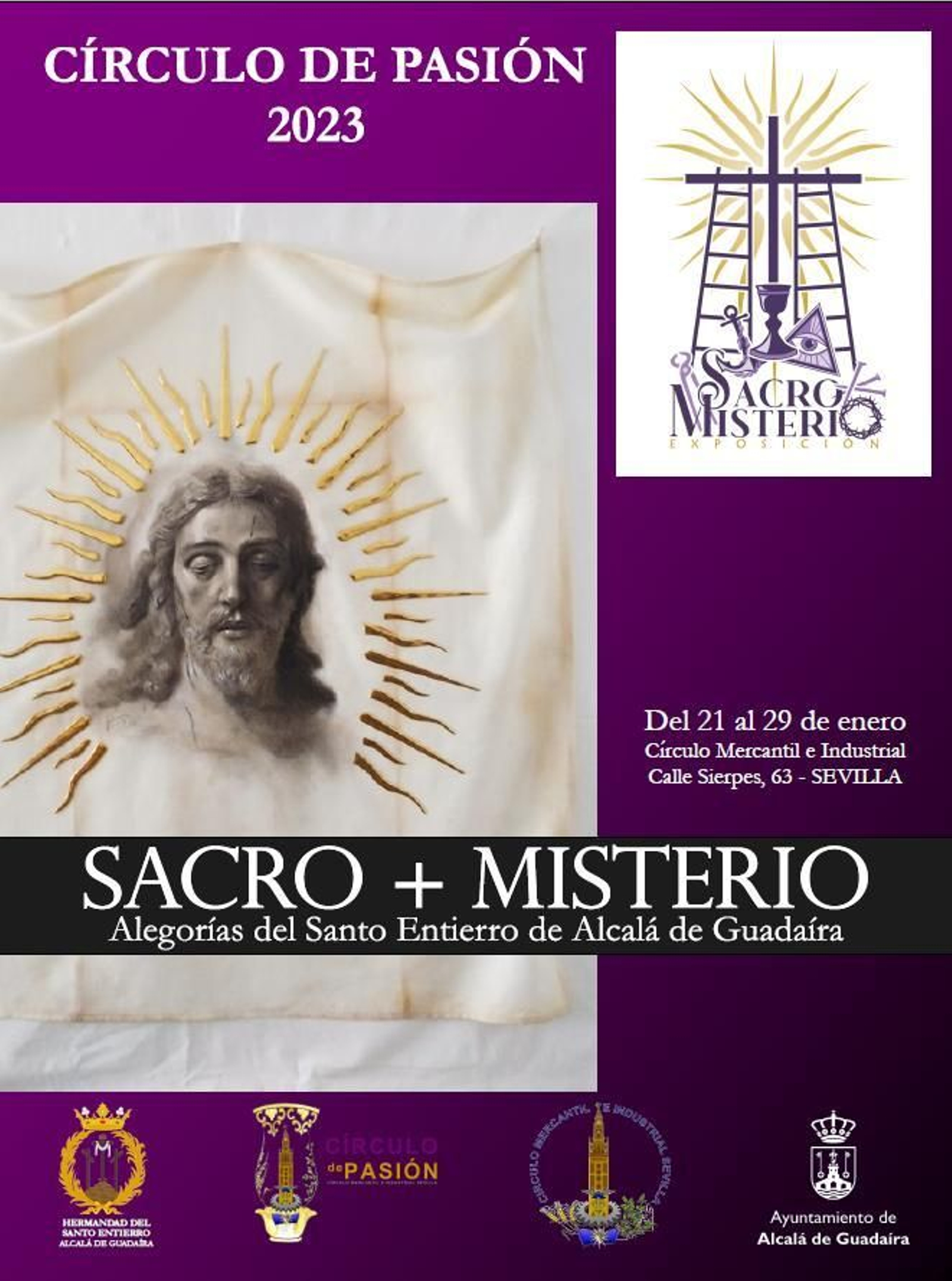 Cartel de la exposición de Alcalá.