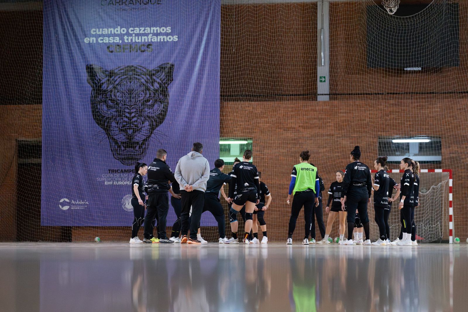 Entrenamiento en Carranque.