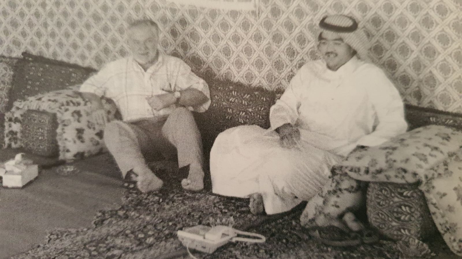 El alcalde de Granada en la jaima del príncipe saudí