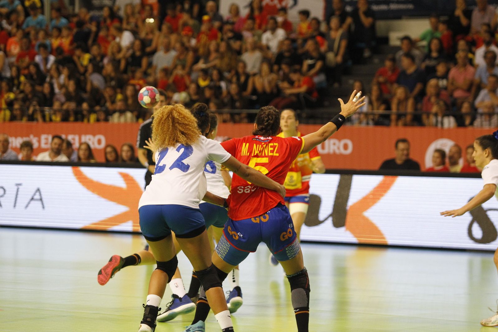 Fotogalería España-Grecia. Balonmano Femenino, fase clasificación Euro 2020