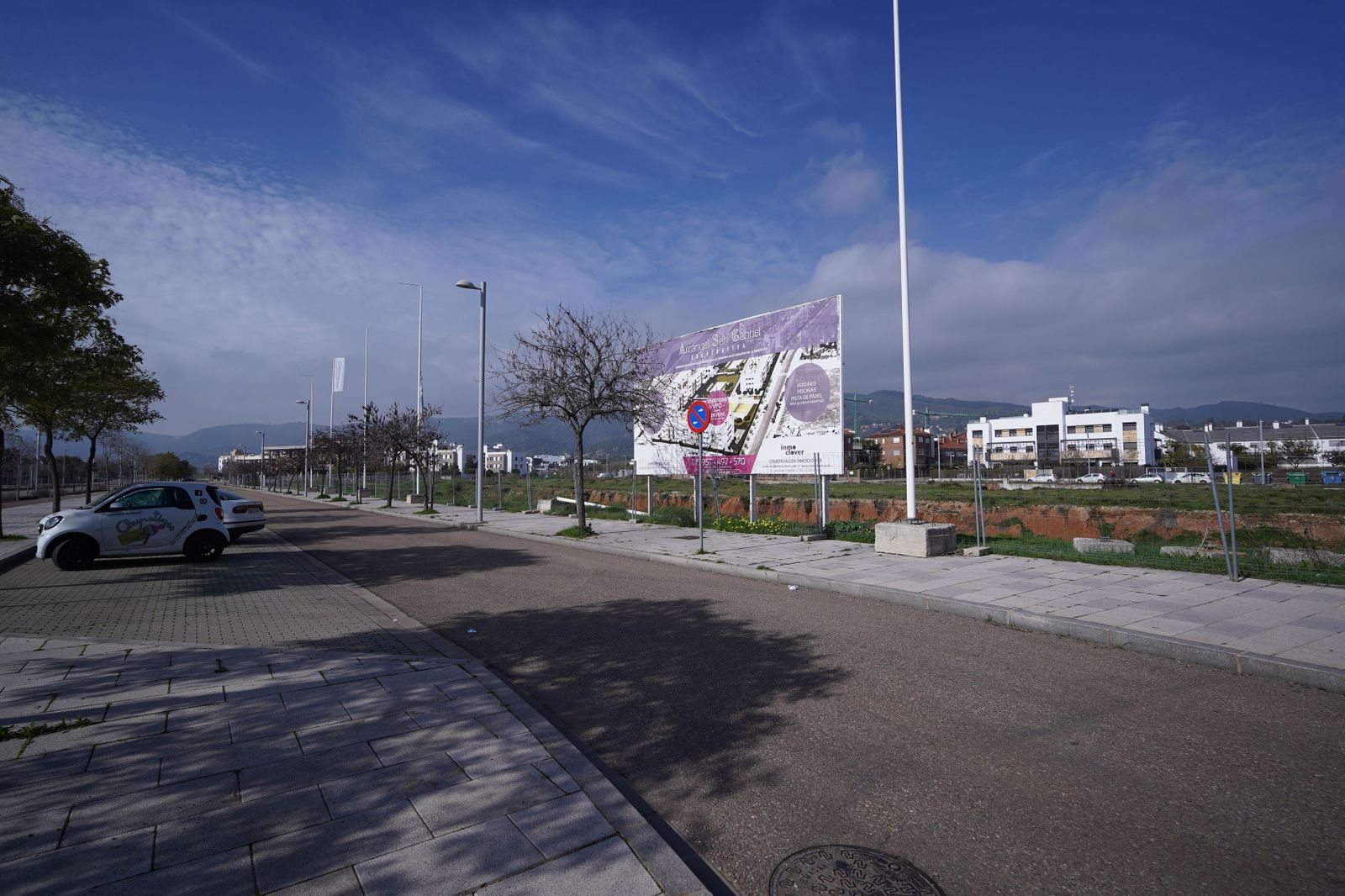 Solar en el que se levantarán las 166 viviendas VPO