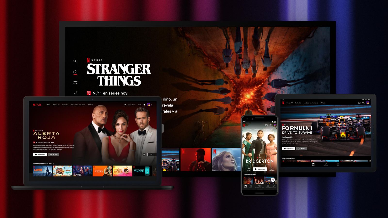 Netflix es una plataforma multidispositivo Netflix es una plataforma multidispositivo