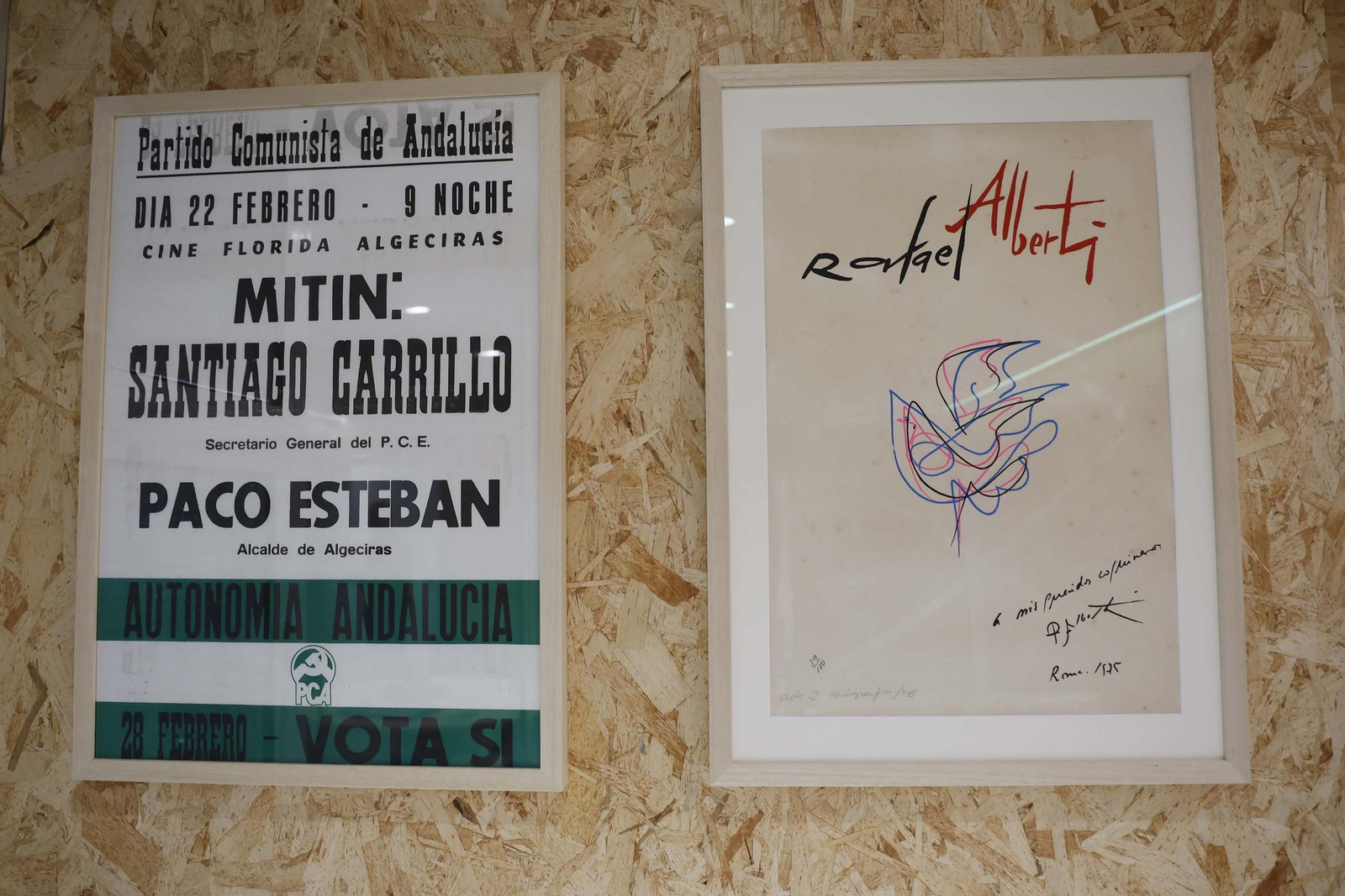 Inauguración del Espacio de Investigación Paco Esteban en el Campus Bahía de Algeciras