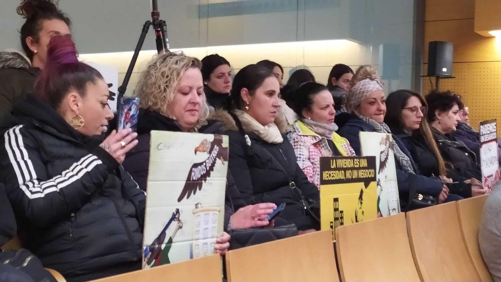 Verónica Luna en el pleno.