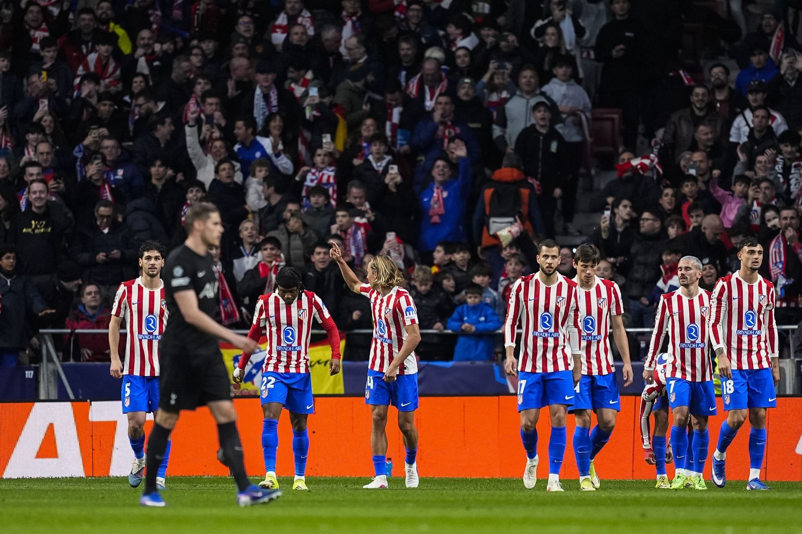 Las fotos del Atlético de Madrid-Tottenham