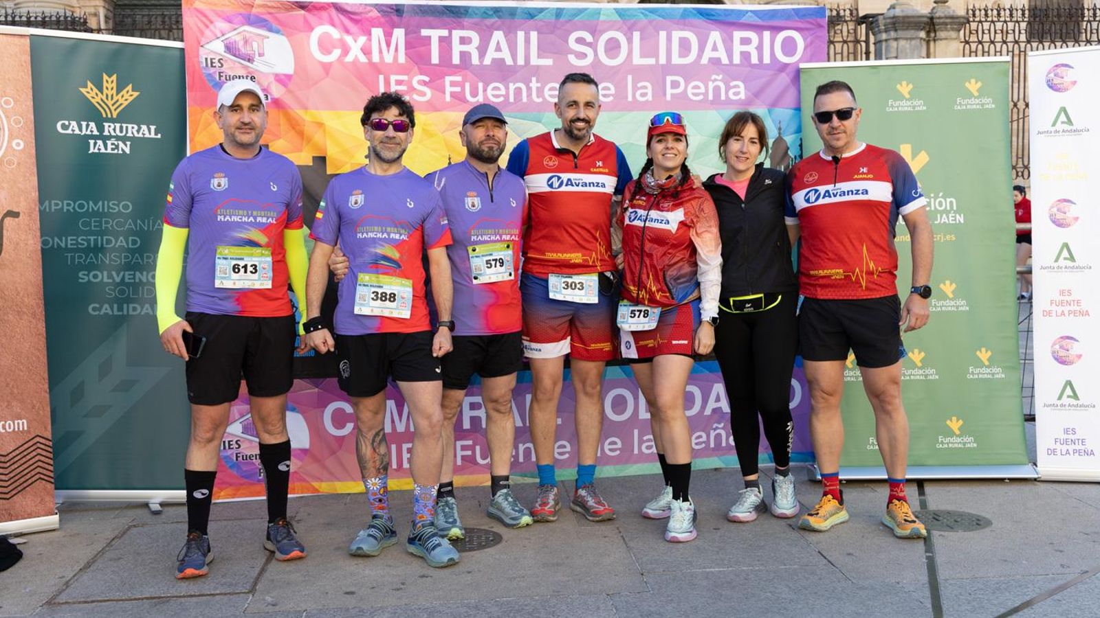 En imágenes: kilómetros para la esperanza de Celia en el CxM Trail Solidario IES Fuente de la Peña (I)