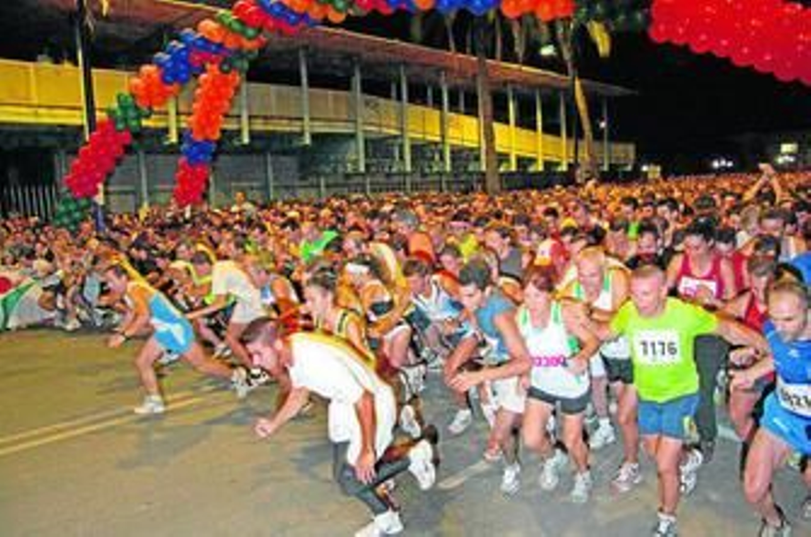 El atletismo, invicto por una noche