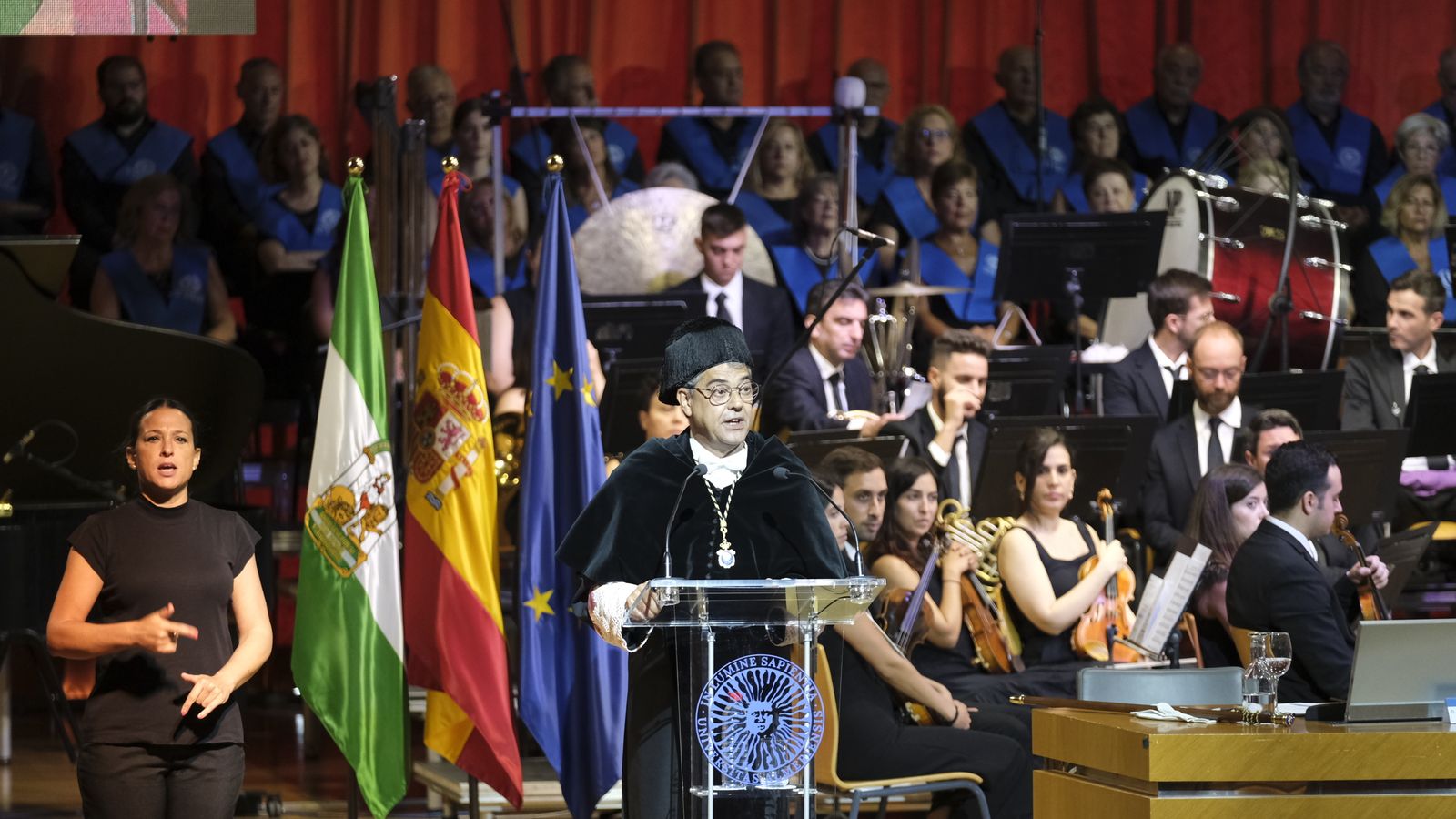 Carmelo Rodríguez, rector de la UAL.