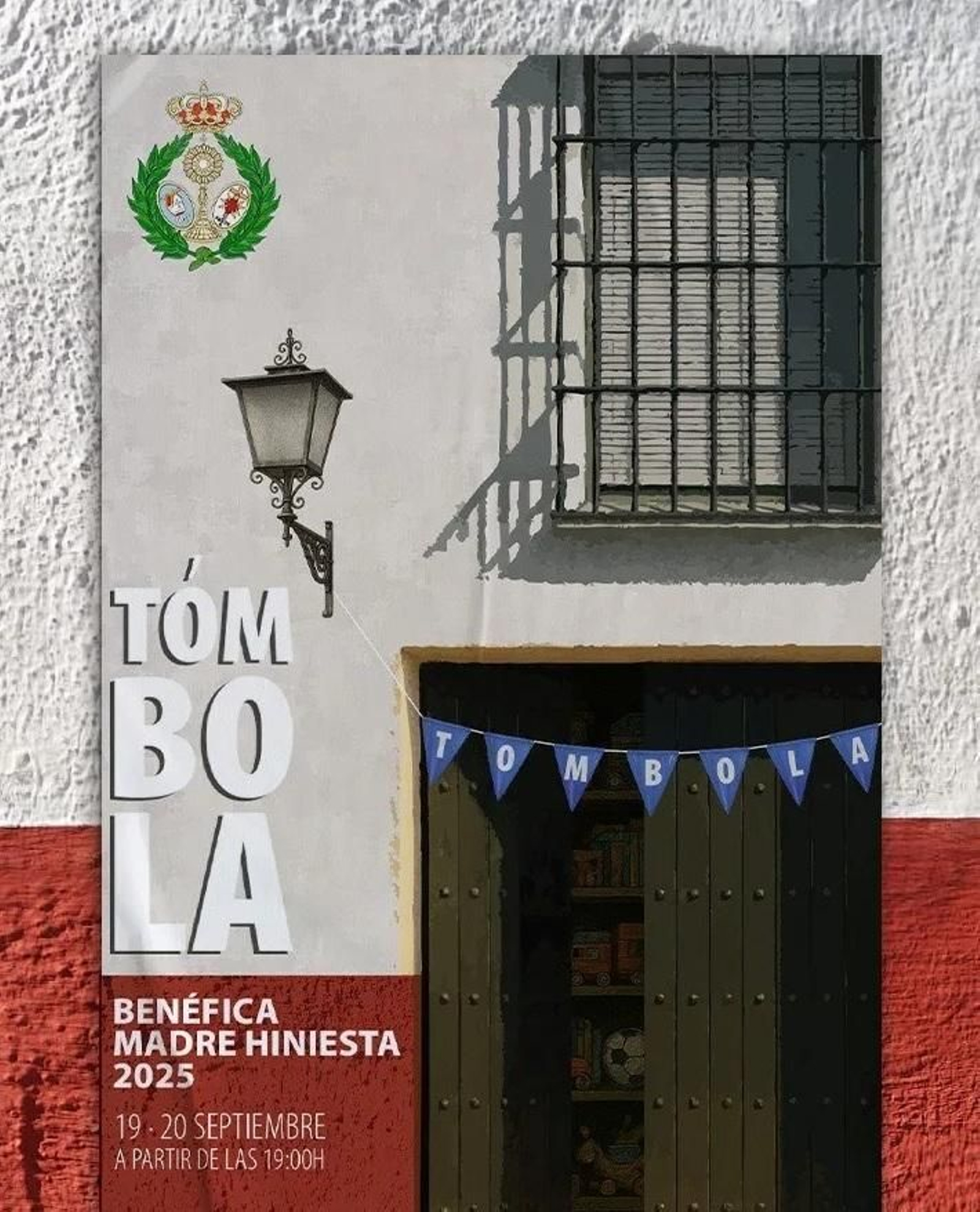 La tómbola contará con ambigú, actividades y actuaciones musicales en directo