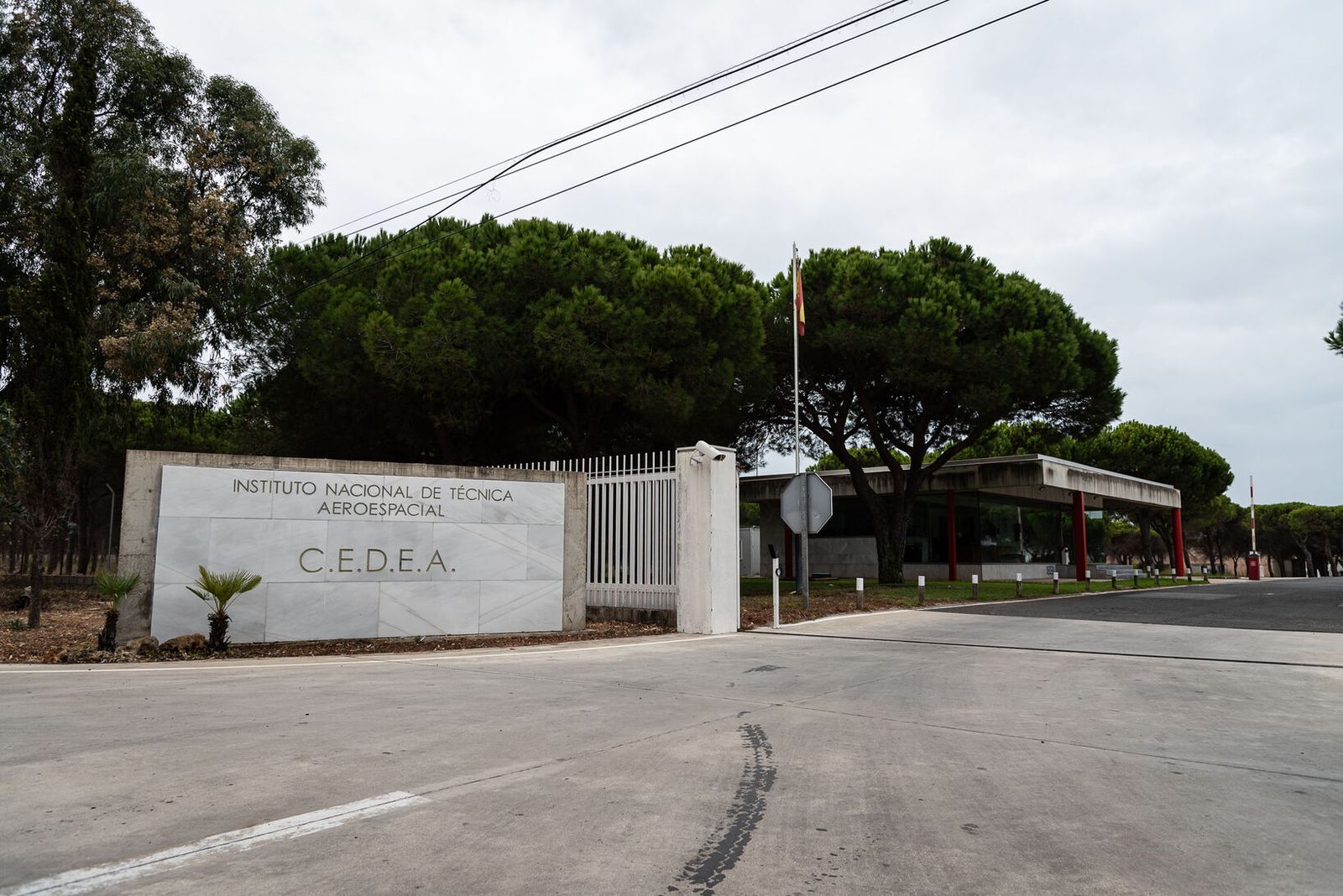 Instalaciones del INTA en Mazagón.