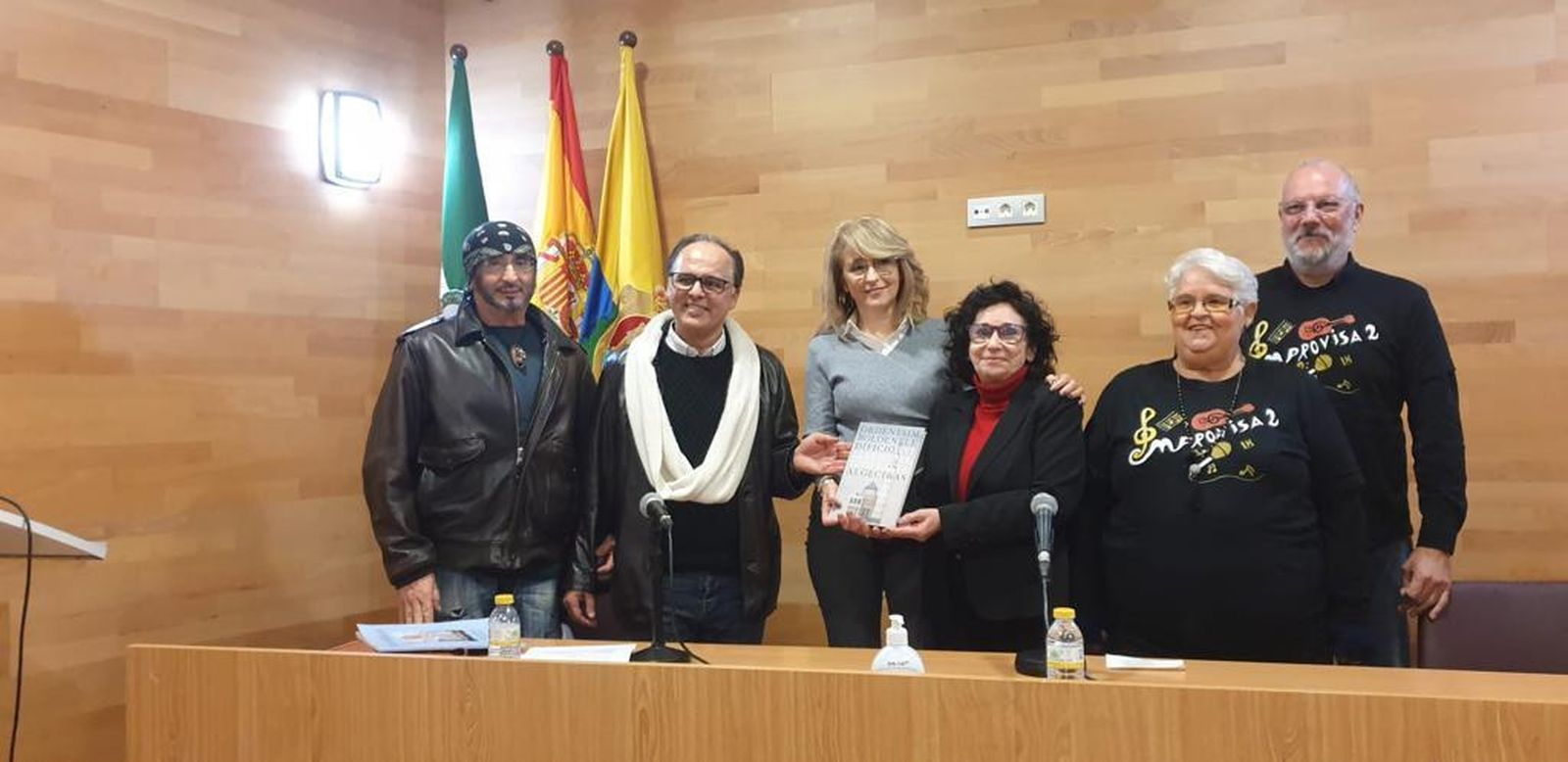 Amahjour, Pintor y Fernández Gomá en la lectura