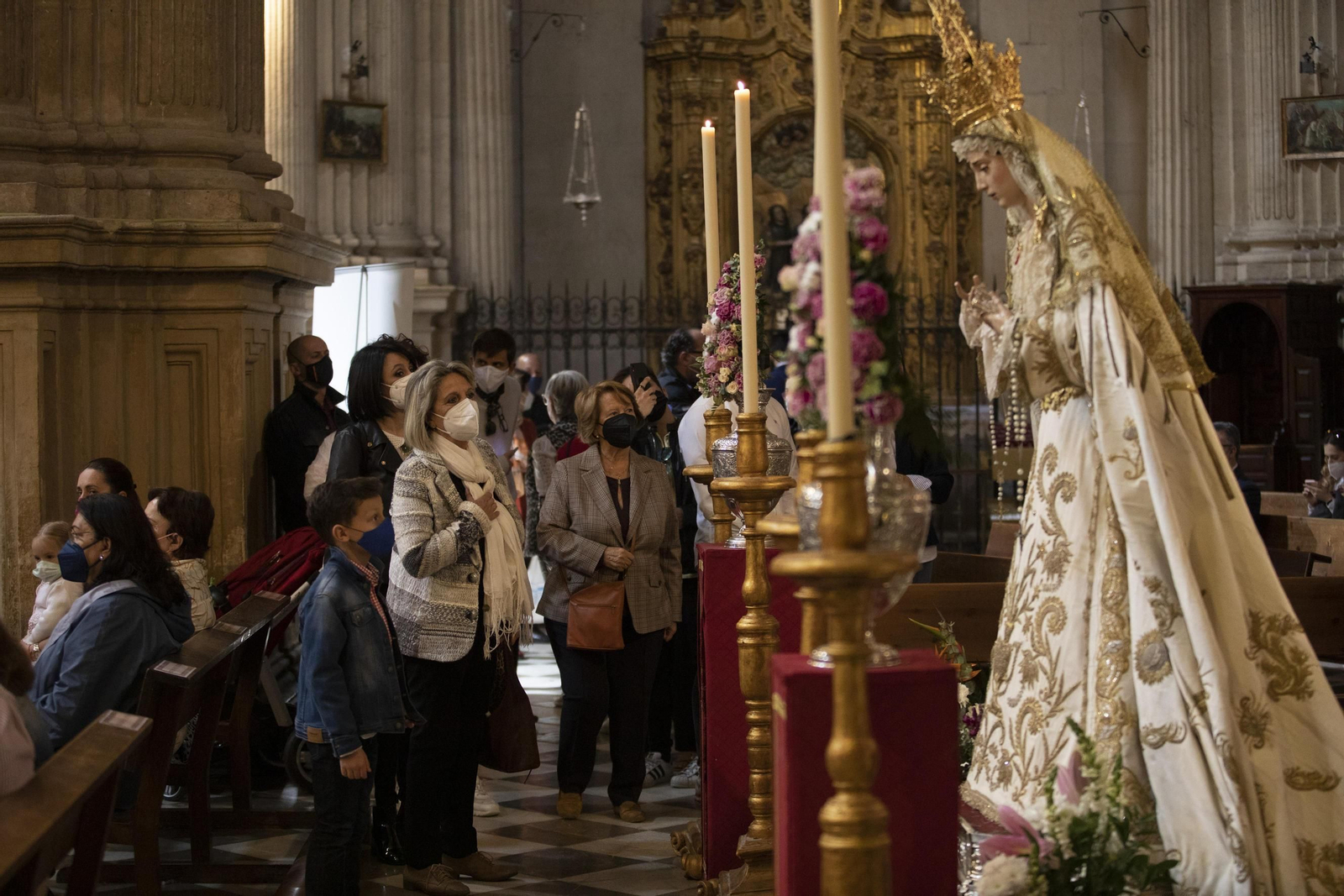 Las imágenes del Cautivo en la parroquia del Sagrario