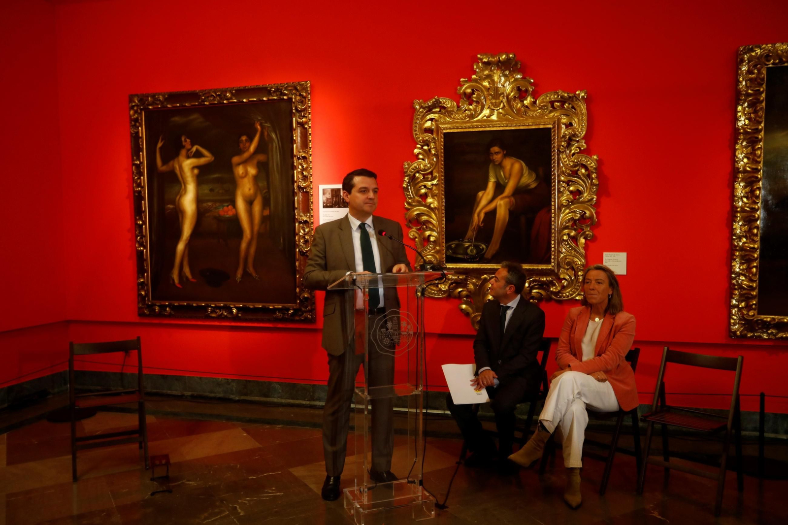 La presentación de 'Rivalidad' en el Museo Julio Romero de Torres, en imágenes