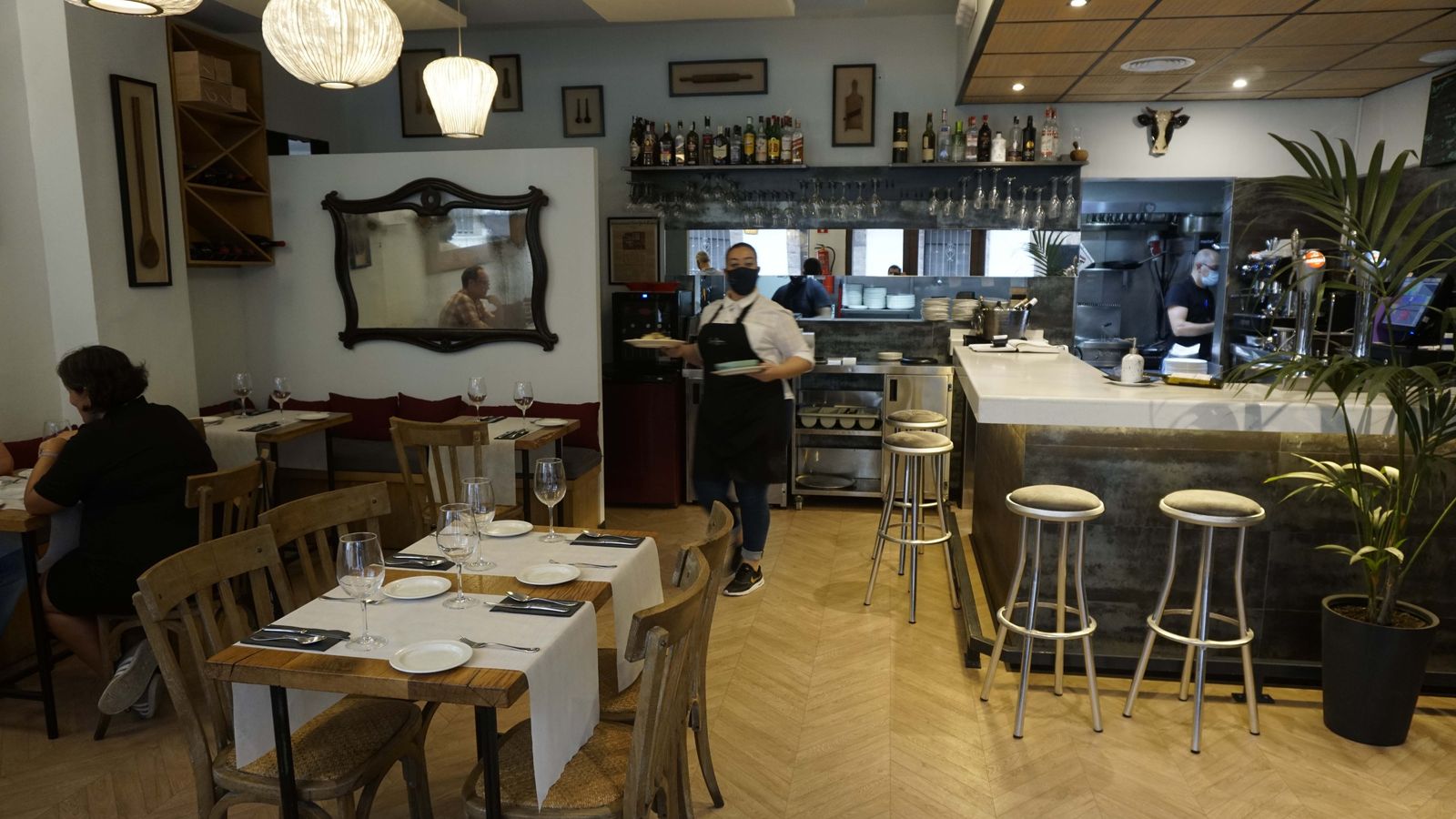 Interior de Casa Dimas.