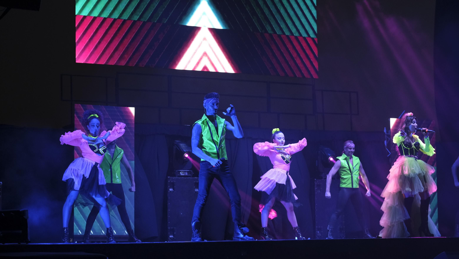 Imágenes del espectáculo 'The Talent' en la Gala XV Aniversario Diario de Almería