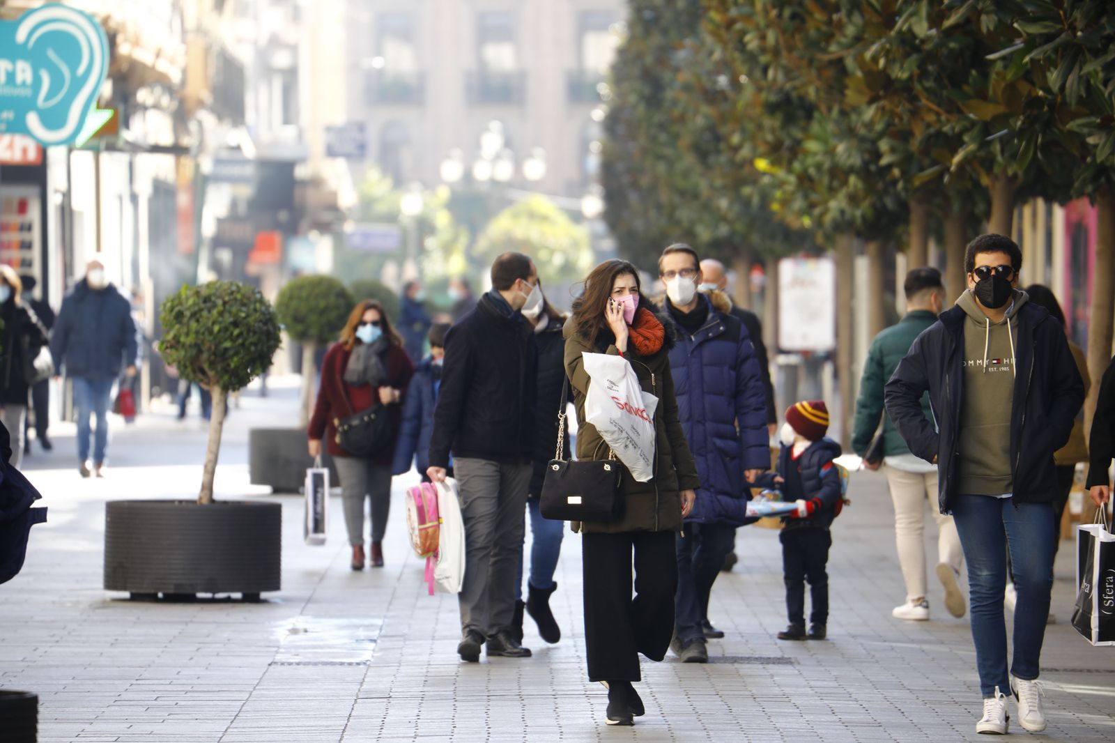 Ambiente en la calle en Córdoba.