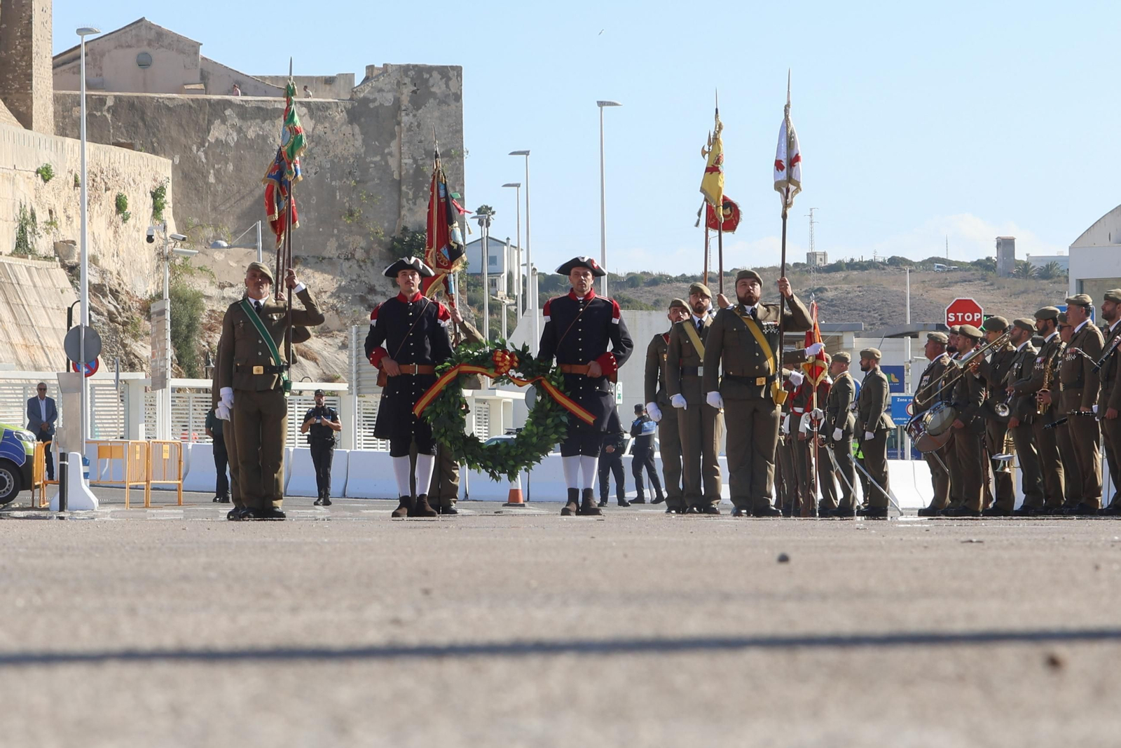 Las fotos de la jura de bandera civil en Tarifa