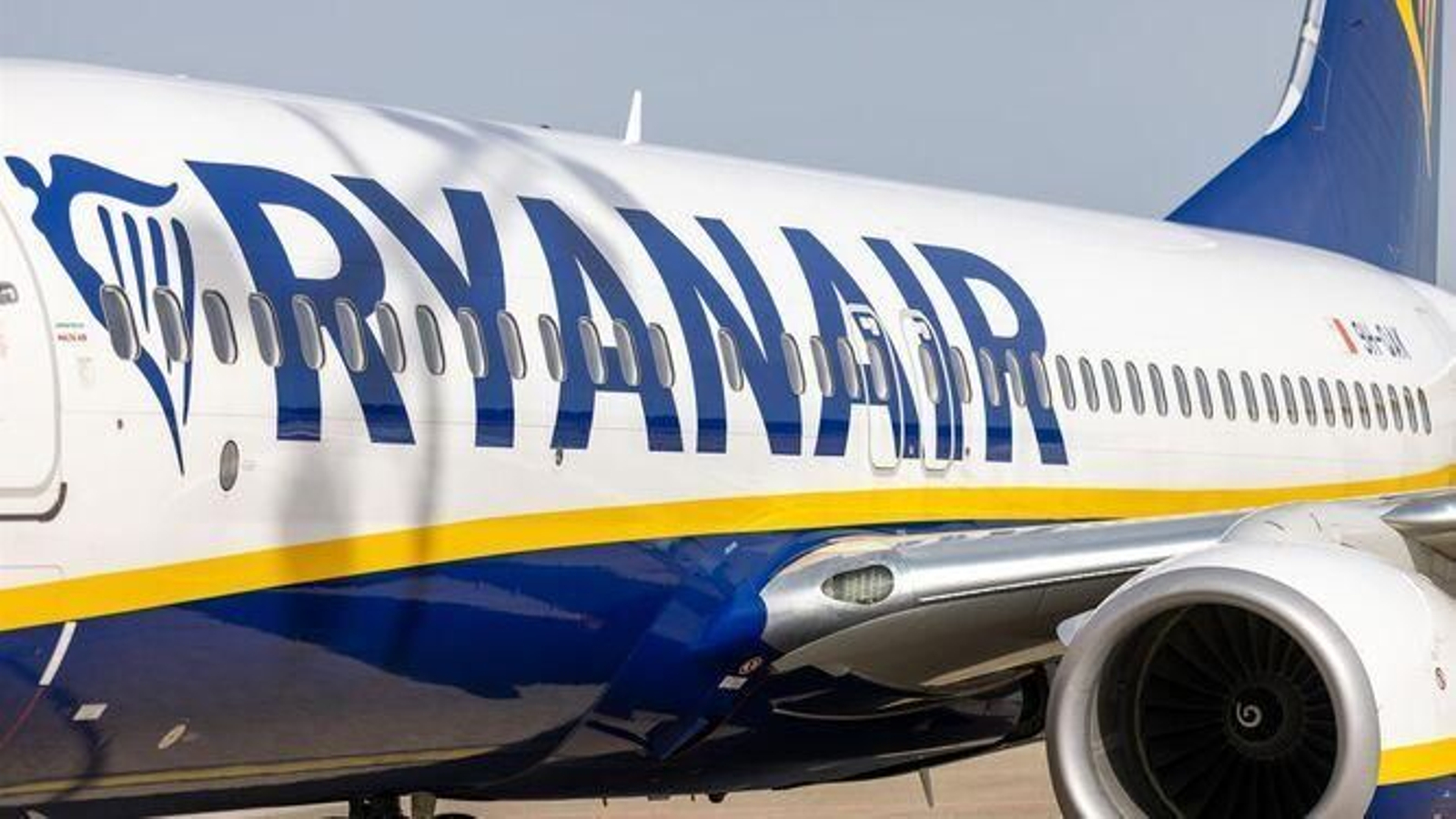 Un avión de la compañía Ryanair.