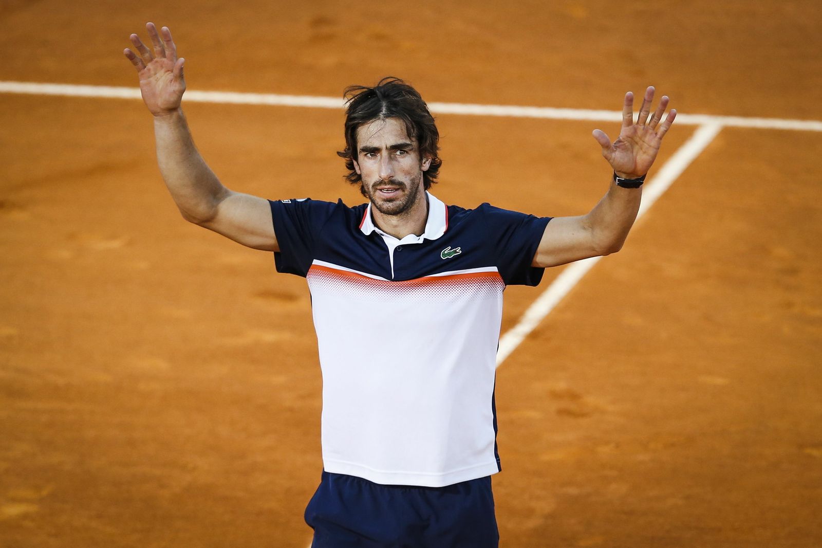 Las fotos de la derrota de Davidovich ante Cuevas