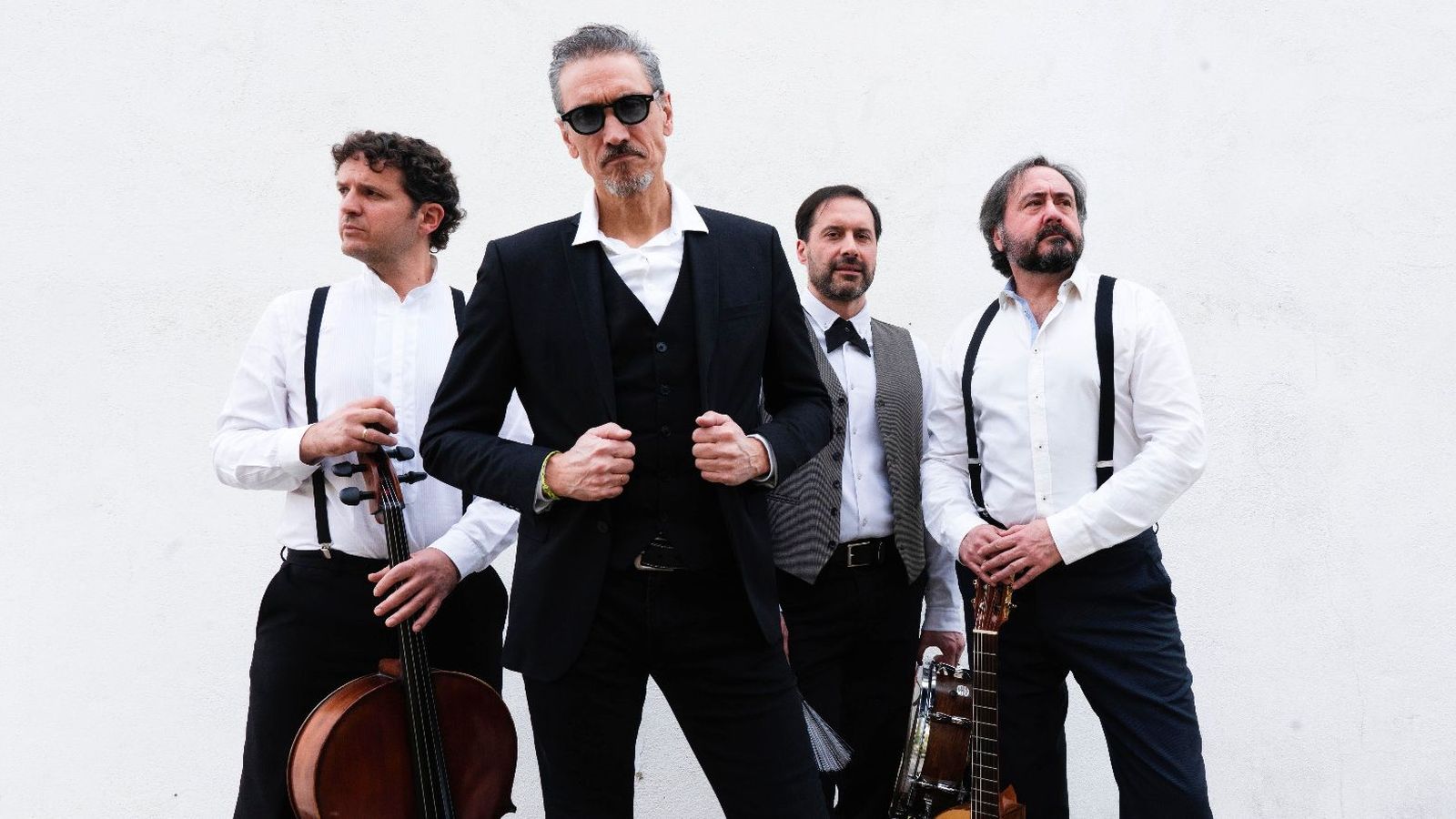 Los Arrabaleros, formación jiennense que fusiona tango, milonga y bolero, protagonistas del Concierto de Año Nuevo en Jaén Jazzy con su inconfundible puesta en escena.