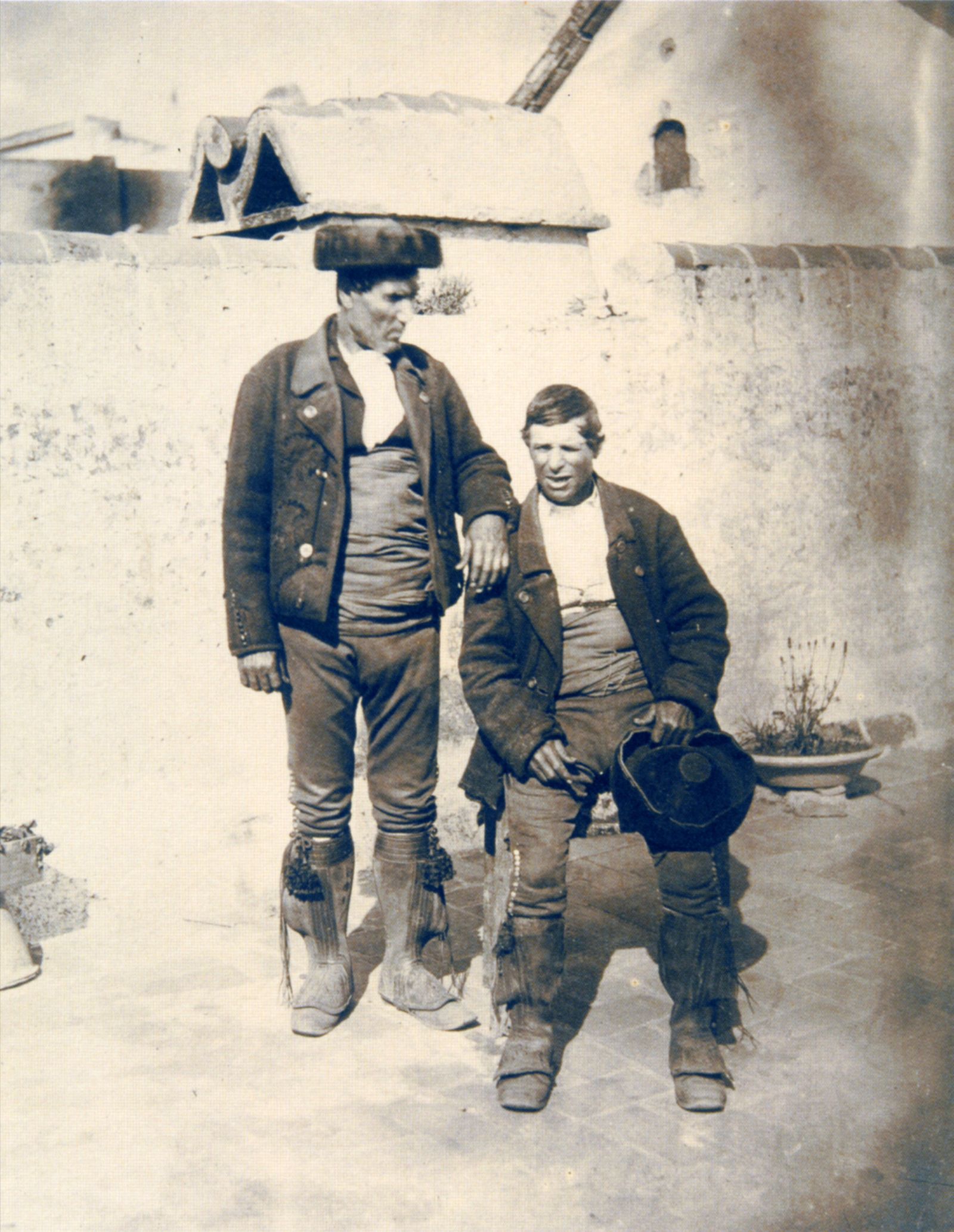 Farm servants. c. 1862.