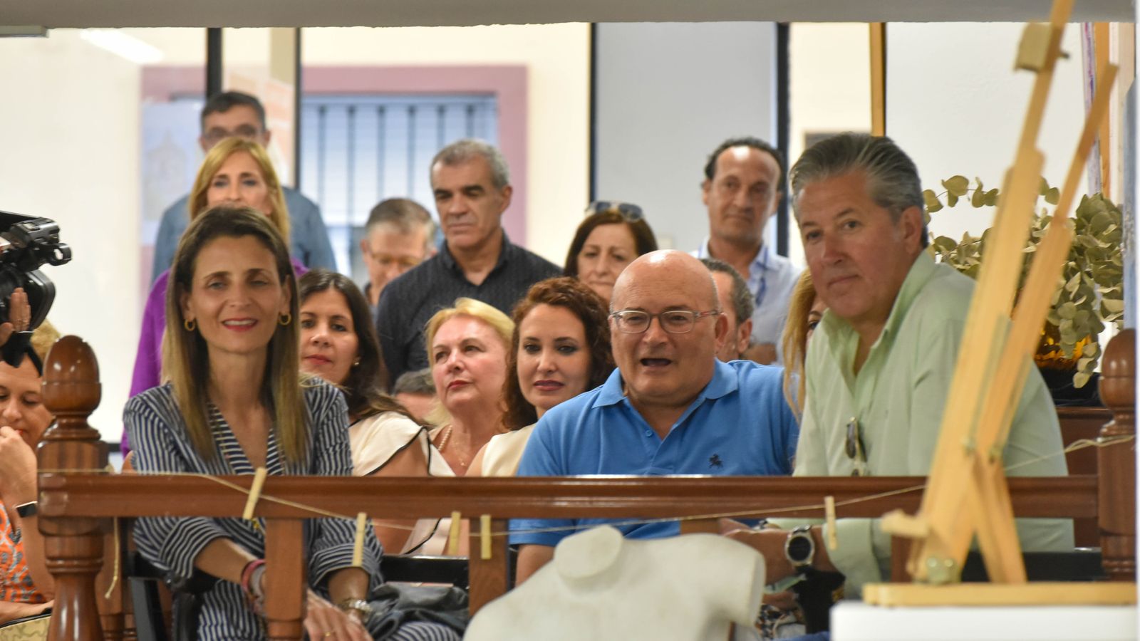 Fotos de la presentación del libro 'Mientras la lluvia' de Jóse Ángel Cadelo