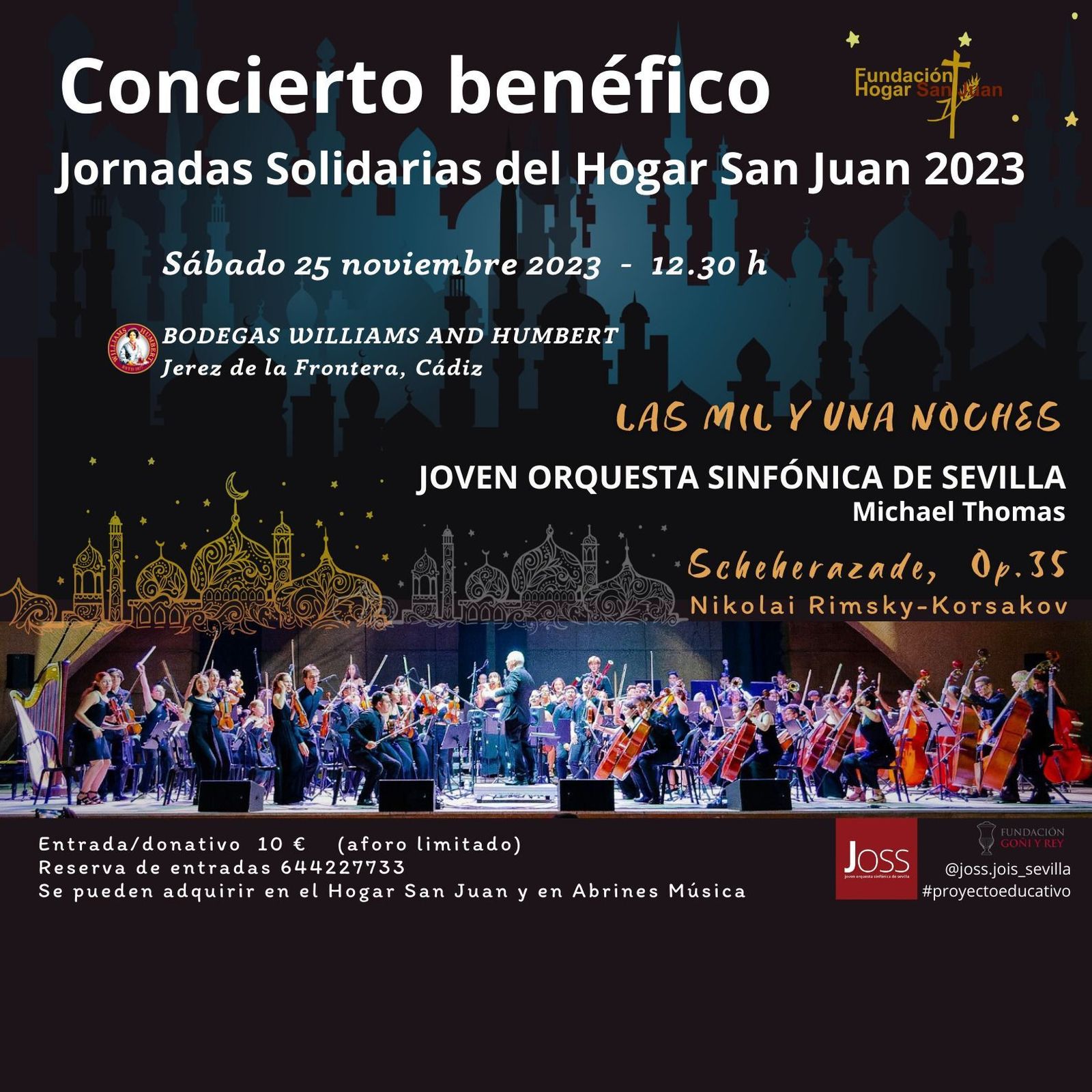 Cartel del concierto.