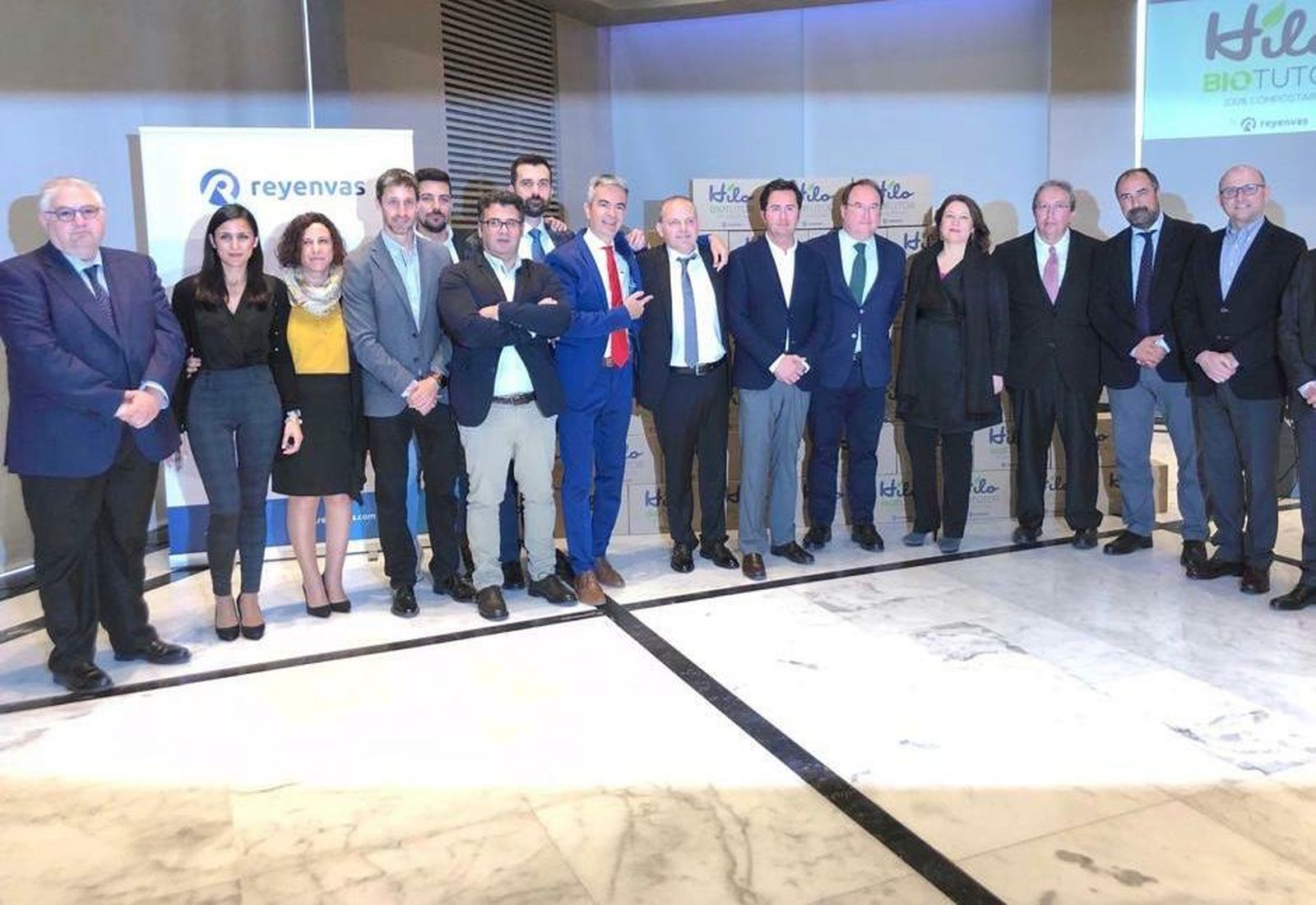 Carmen Crespo ha asistido en El Ejido (Almería) a la presentación del Hilo Biotutor desarrollado por el Grupo Armando Álvarez.