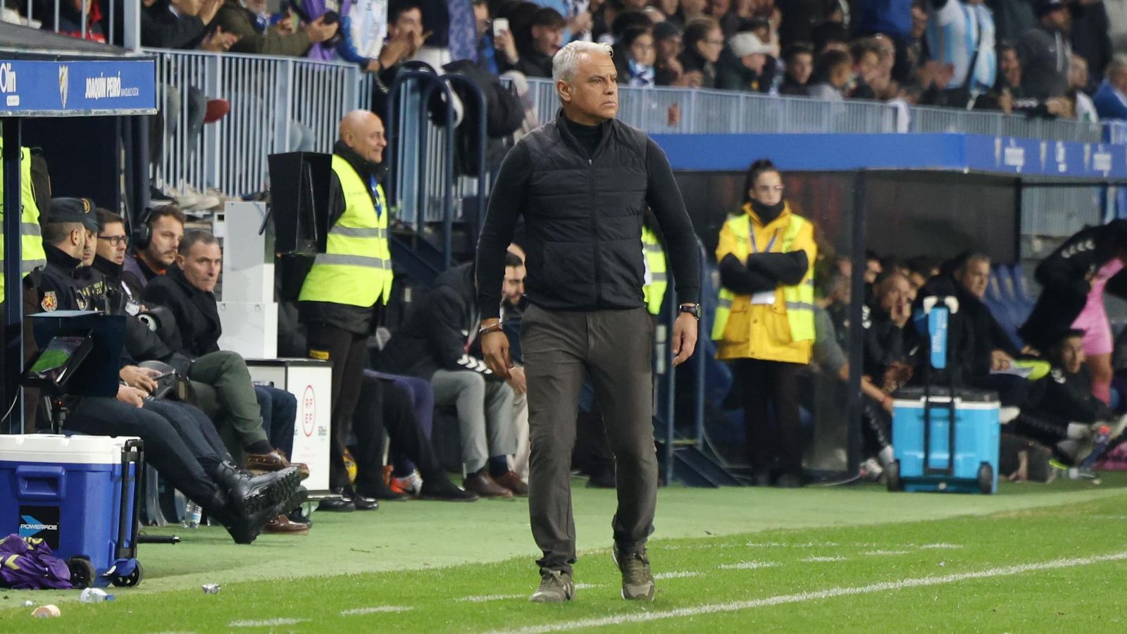 El Málaga CF-Eldense, en fotos