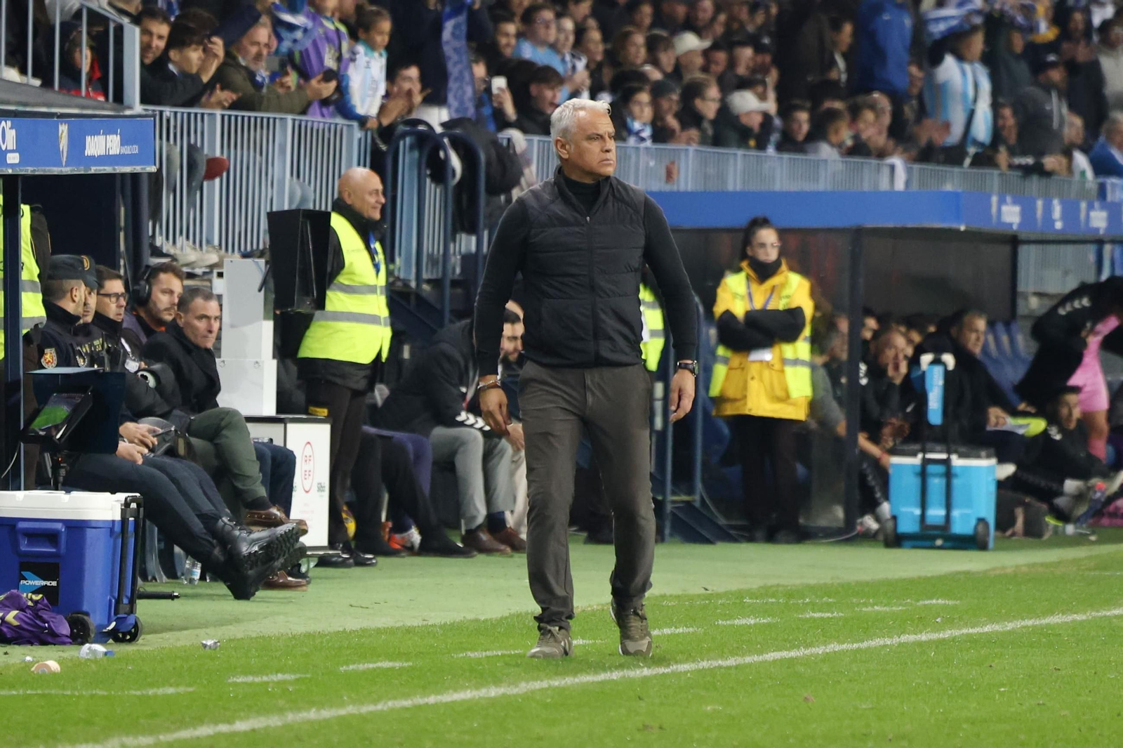 El Málaga CF-Eldense, en fotos